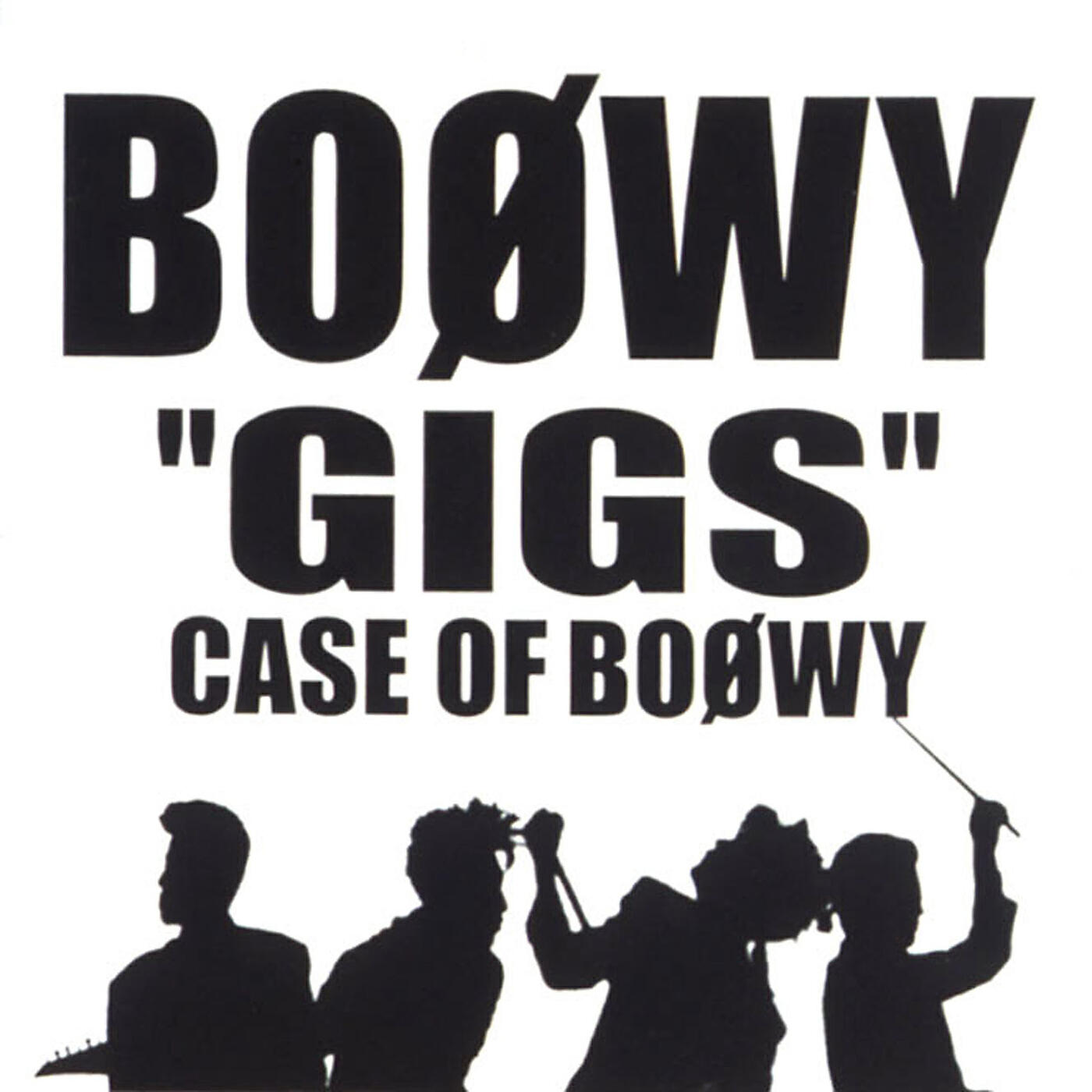 Релиз "Gigs" Case Of Boowy