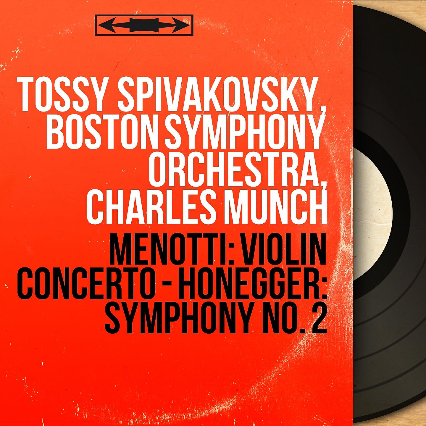 Релиз Menotti: Violin Concerto - Honegger: Symphony No. 2