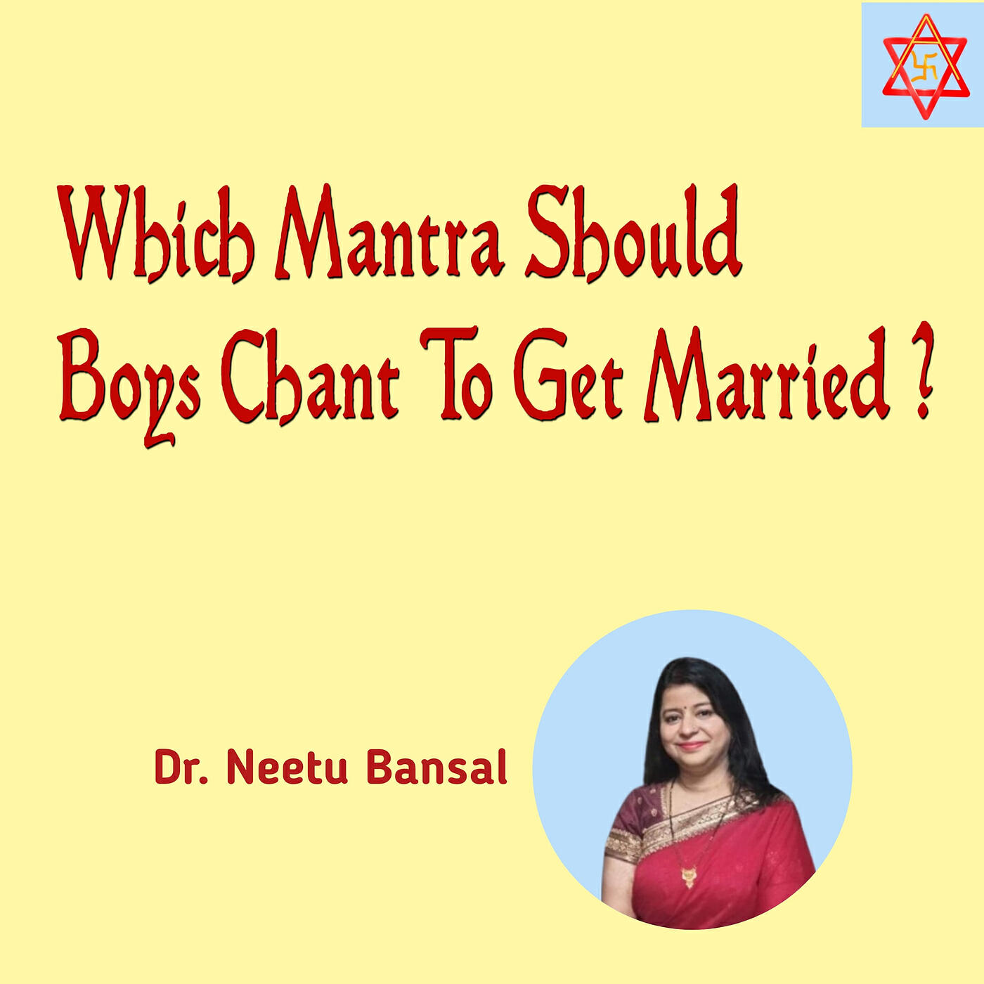 Релиз Which Mantra Should Boys Chant to Get Married?