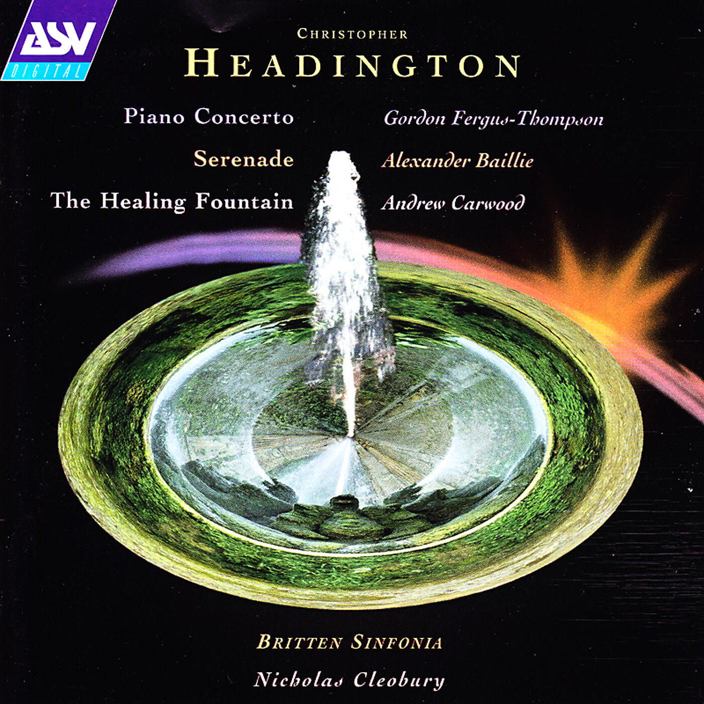 Релиз Headington: Piano Concerto; Serenade; The Healing Fountain