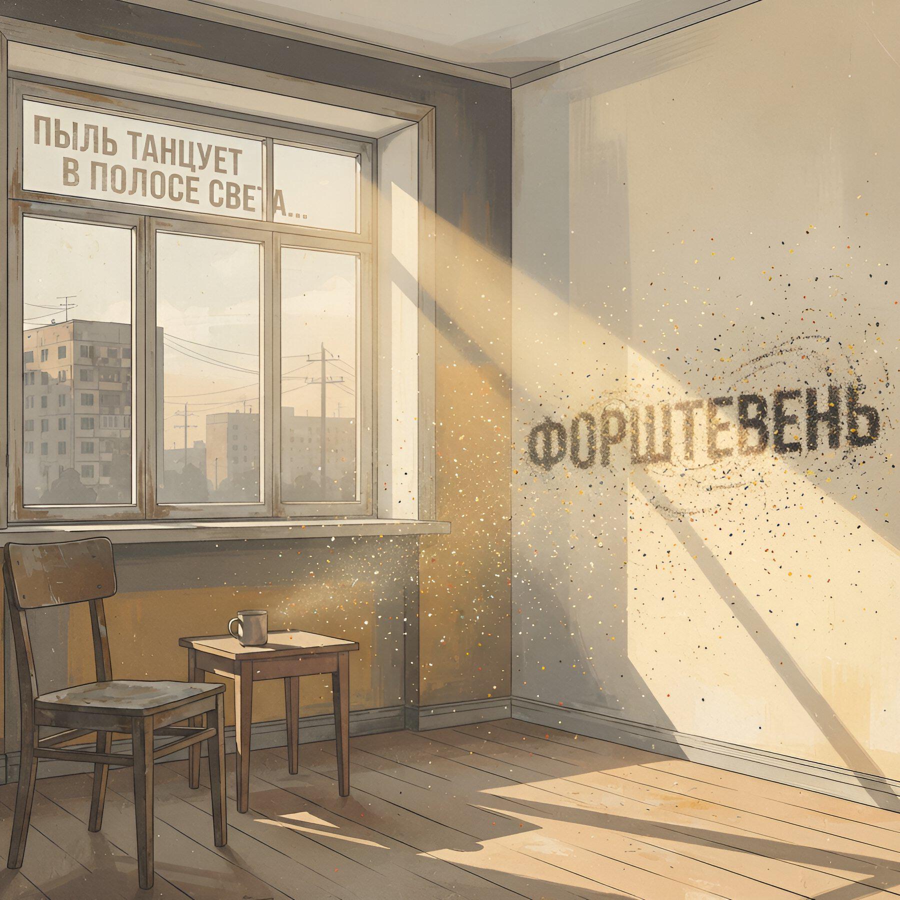 Релиз Пыль танцует в полосе света...