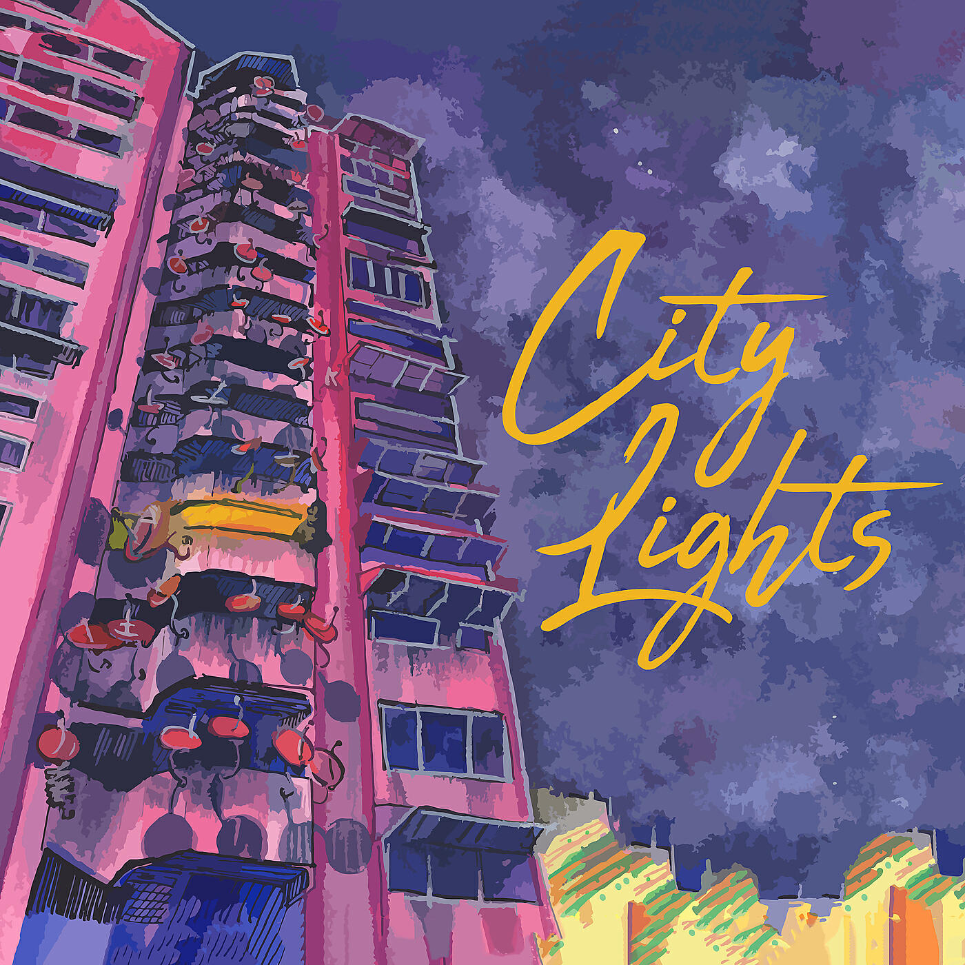 Постер альбома City Lights