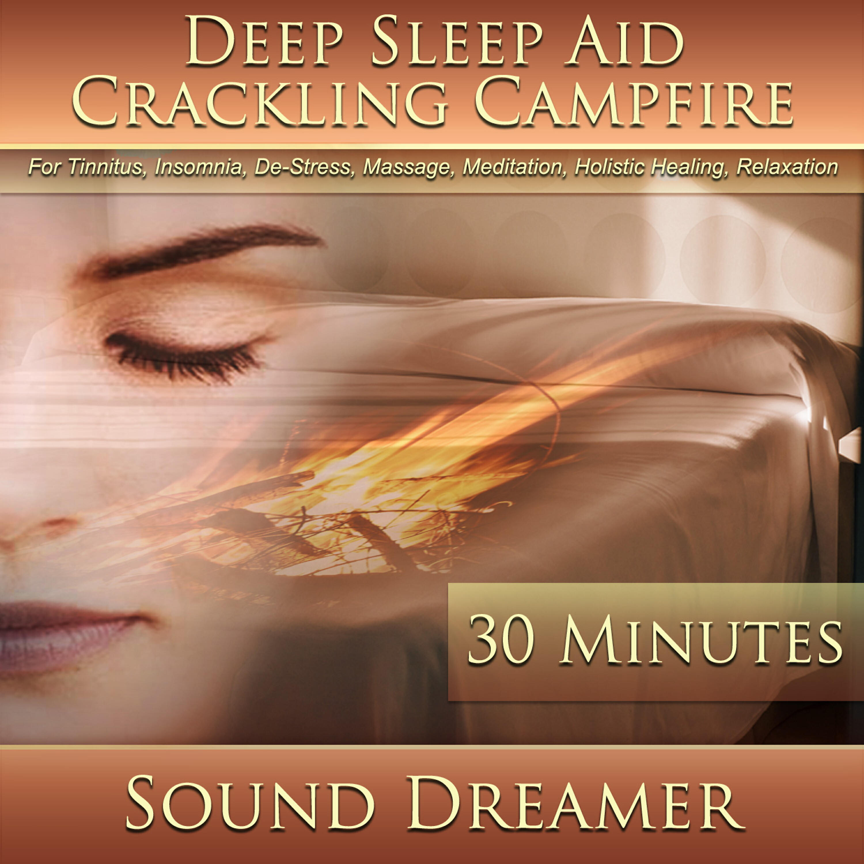 Релиз Crackling Campfire (Deep Sleep Aid) [For Tinnitus, Insomnia, De-Stress, Massage, Meditation, Holistic Healing, Relaxation] [30 Minutes]
