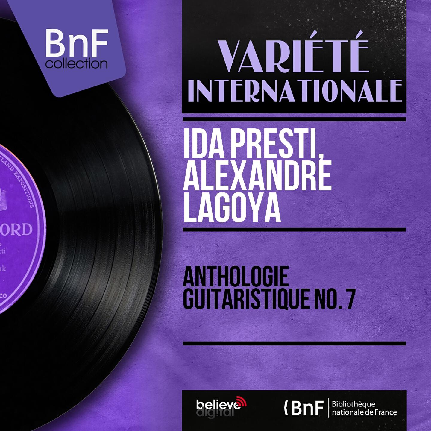 Релиз Anthologie guitaristique no. 7 (Mono Version)
