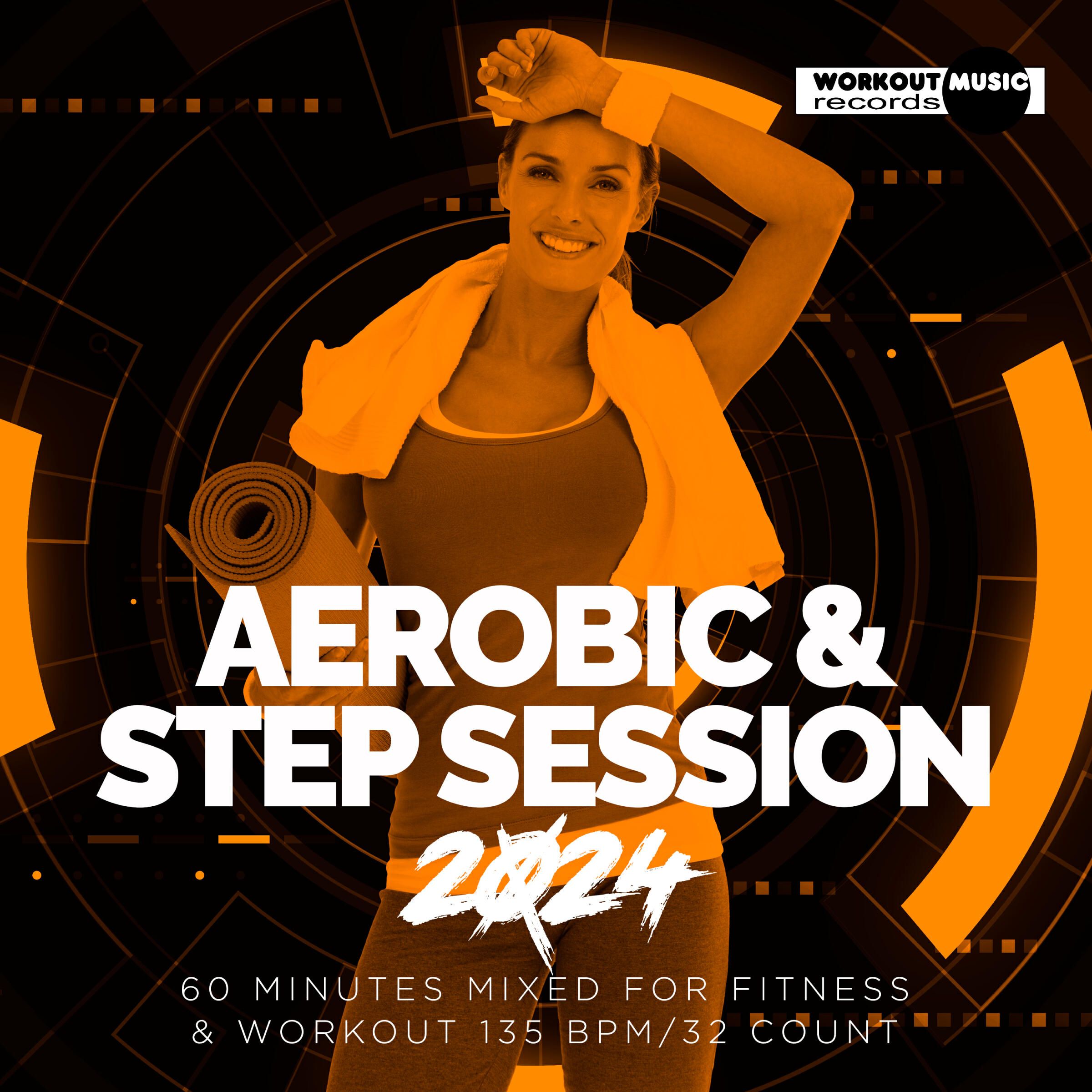Релиз Aerobic & Step Session 2024: 60 Minutes Mixed for Fitness & Workout 135 bpm/32 Count