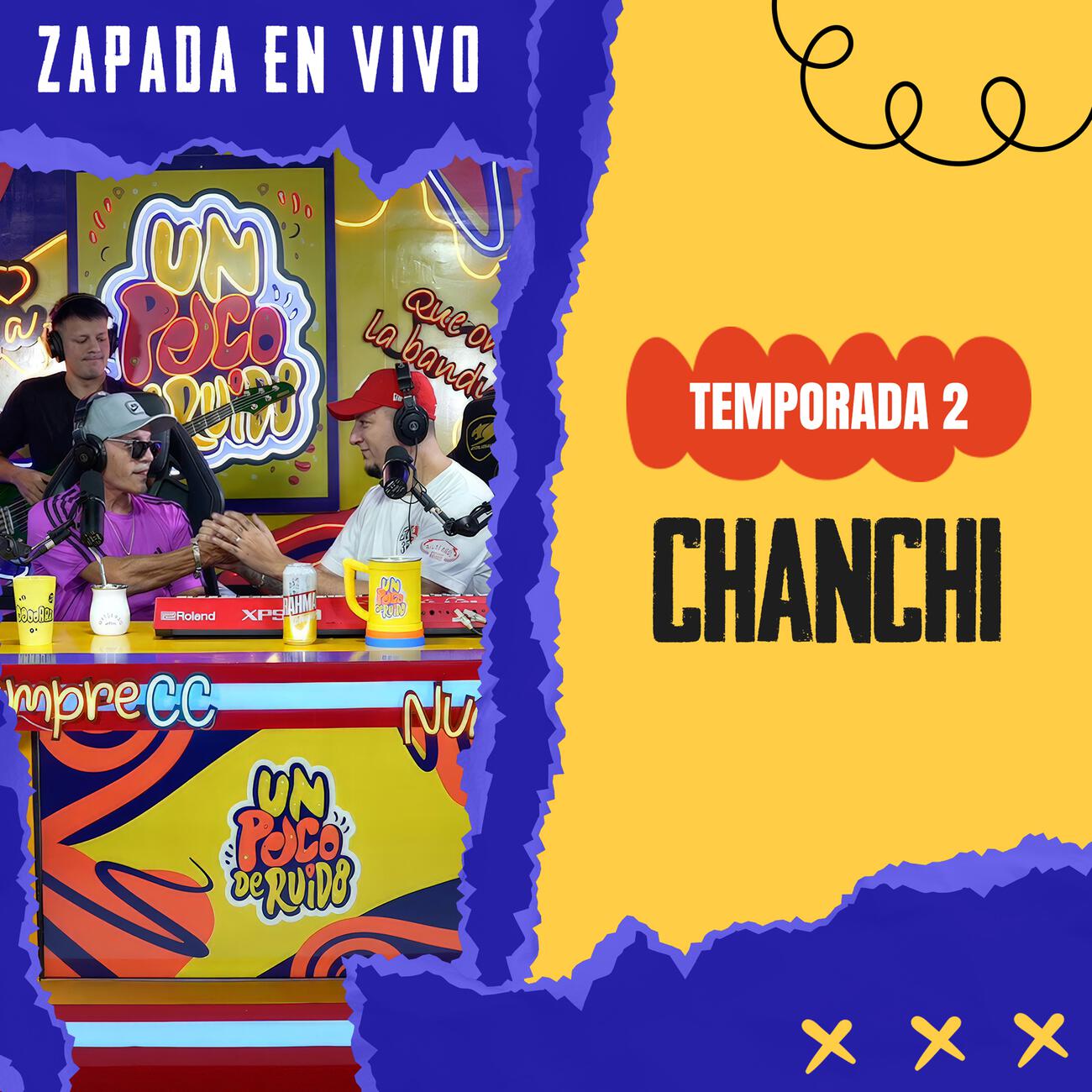 Релиз CHANCHI / Zapada EN VIVO en UN POCO DE RUIDO !