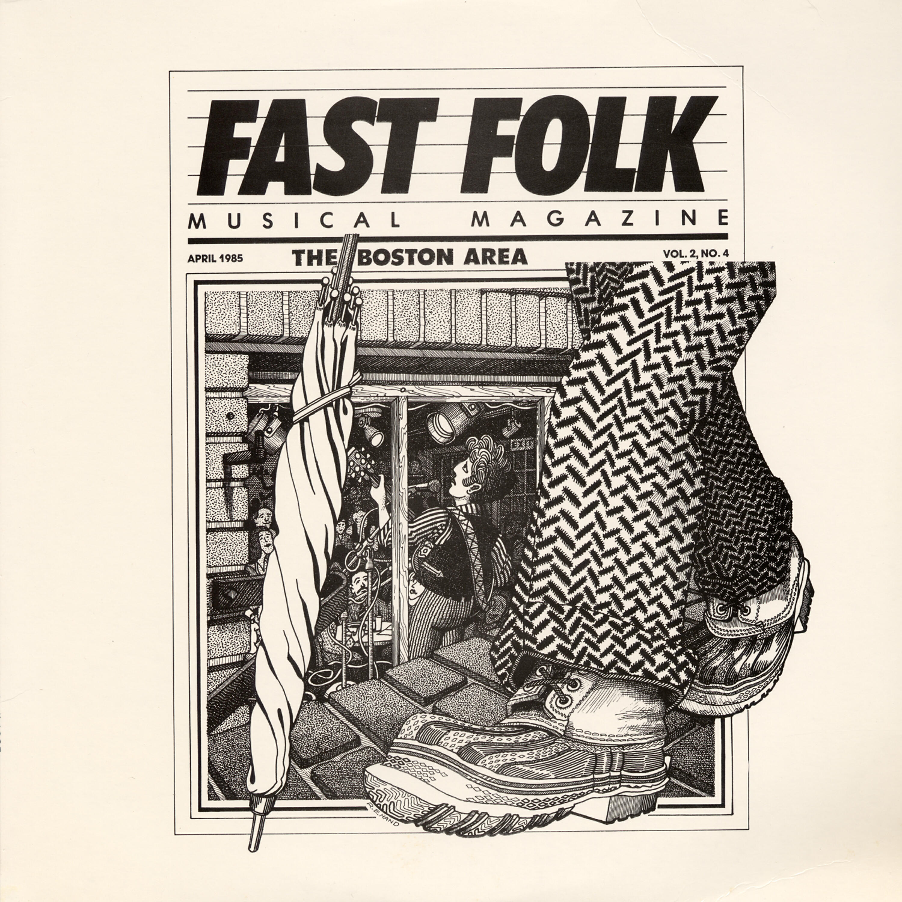 Релиз Fast Folk Musical Magazine (Vol. 2, No. 4) The Boston Area
