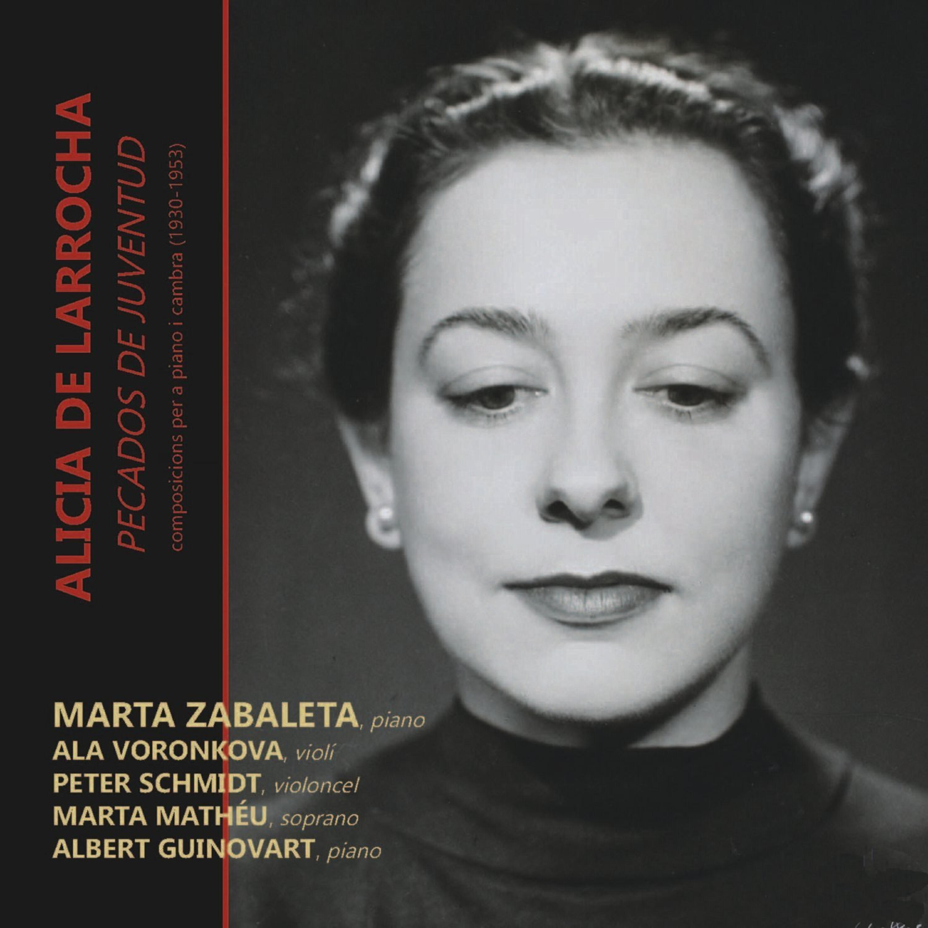 Релиз Alicia de Larrocha: Pecados de Juventud