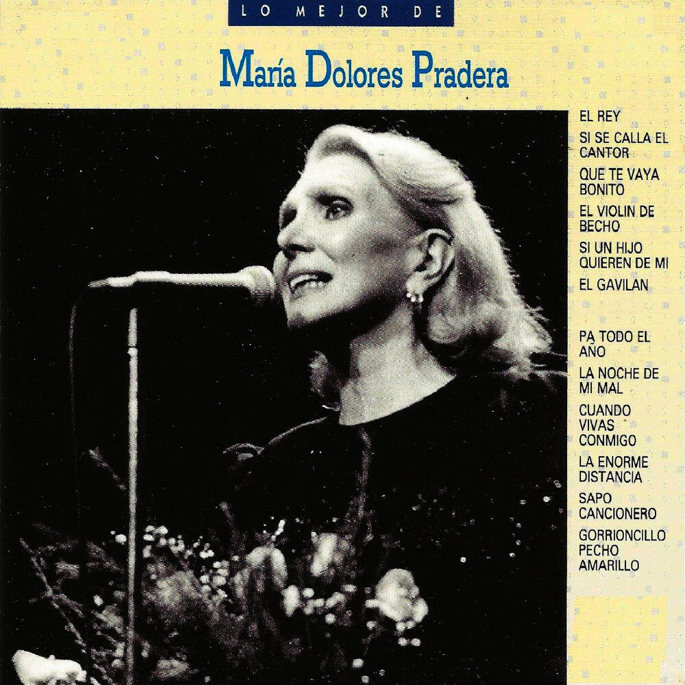 Релиз Lo Mejor de María Dolores Pradera
