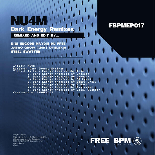 Релиз Dark Energy Remixes