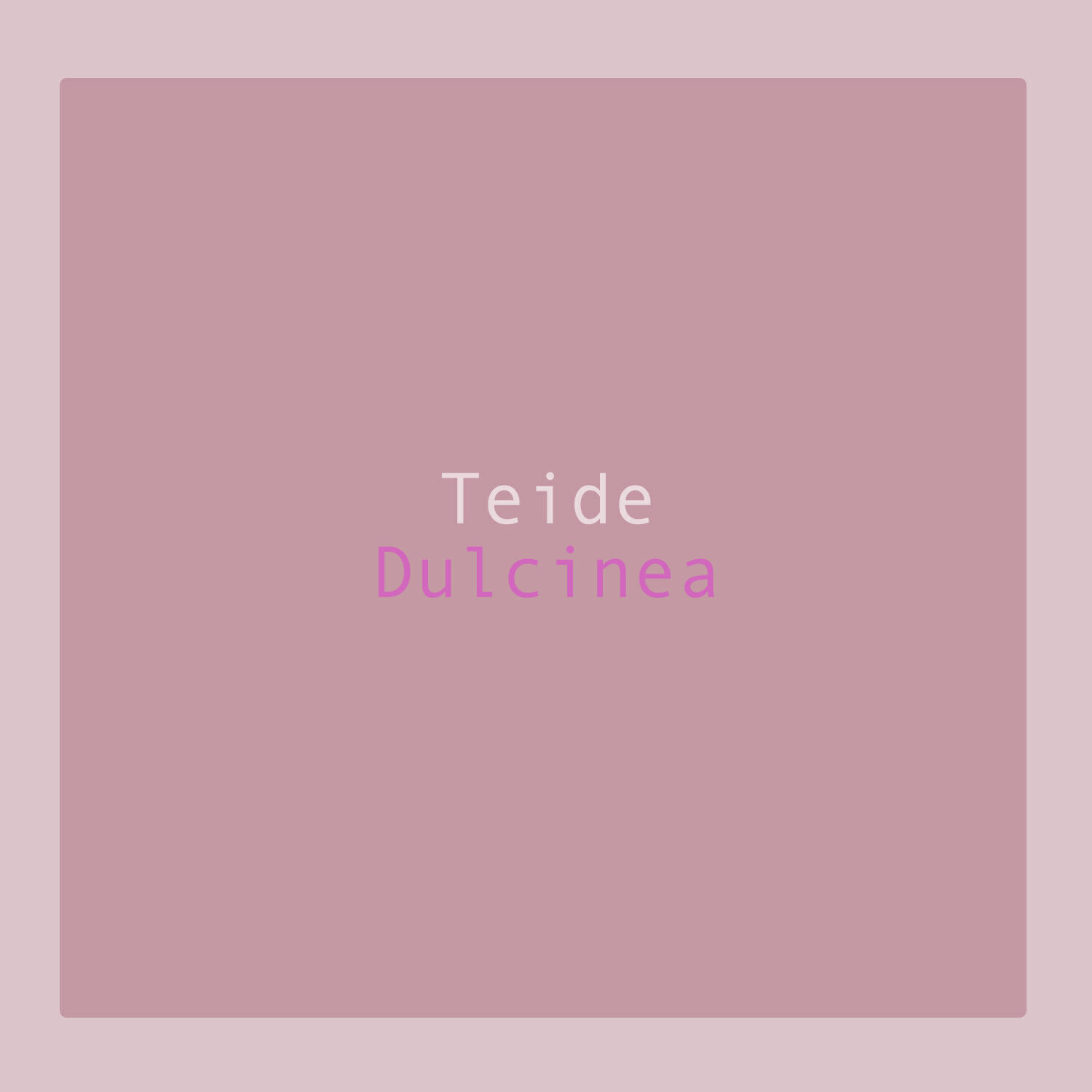 Релиз Dulcinea