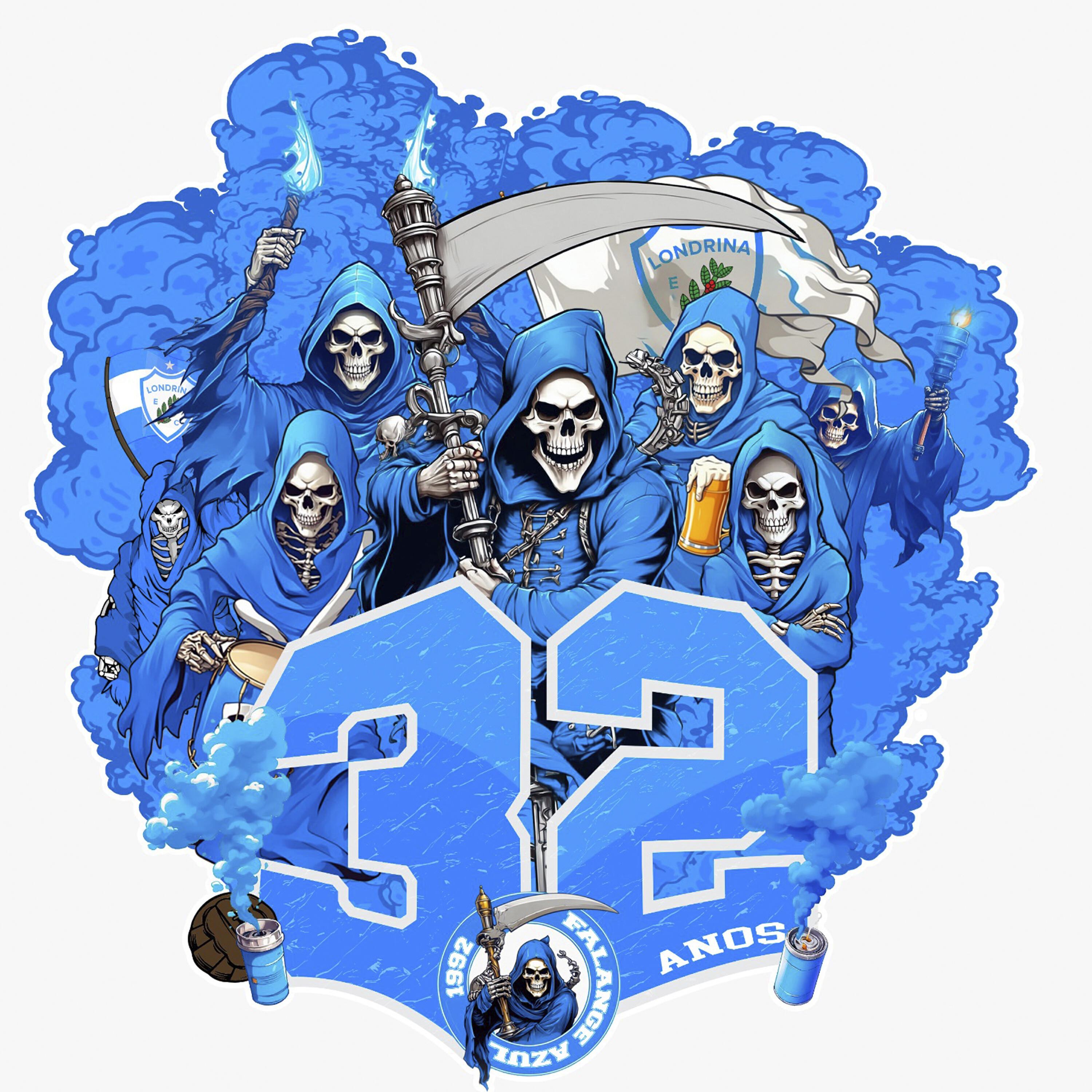Релиз Falange Azul 32 Anos