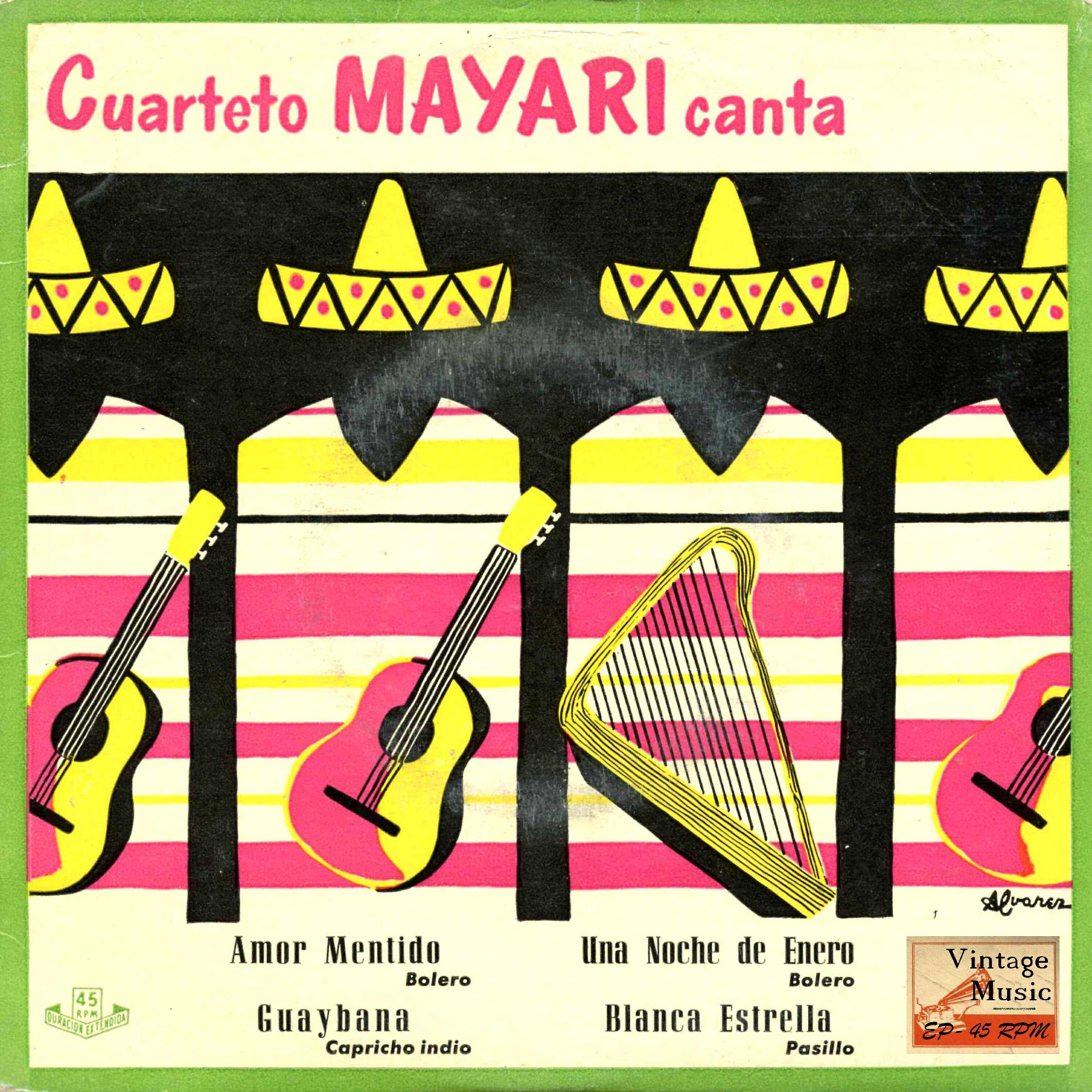 Релиз Vintage Puerto Rico Nº3 - EPs Collectors "Cuarteto Mayari Canta"