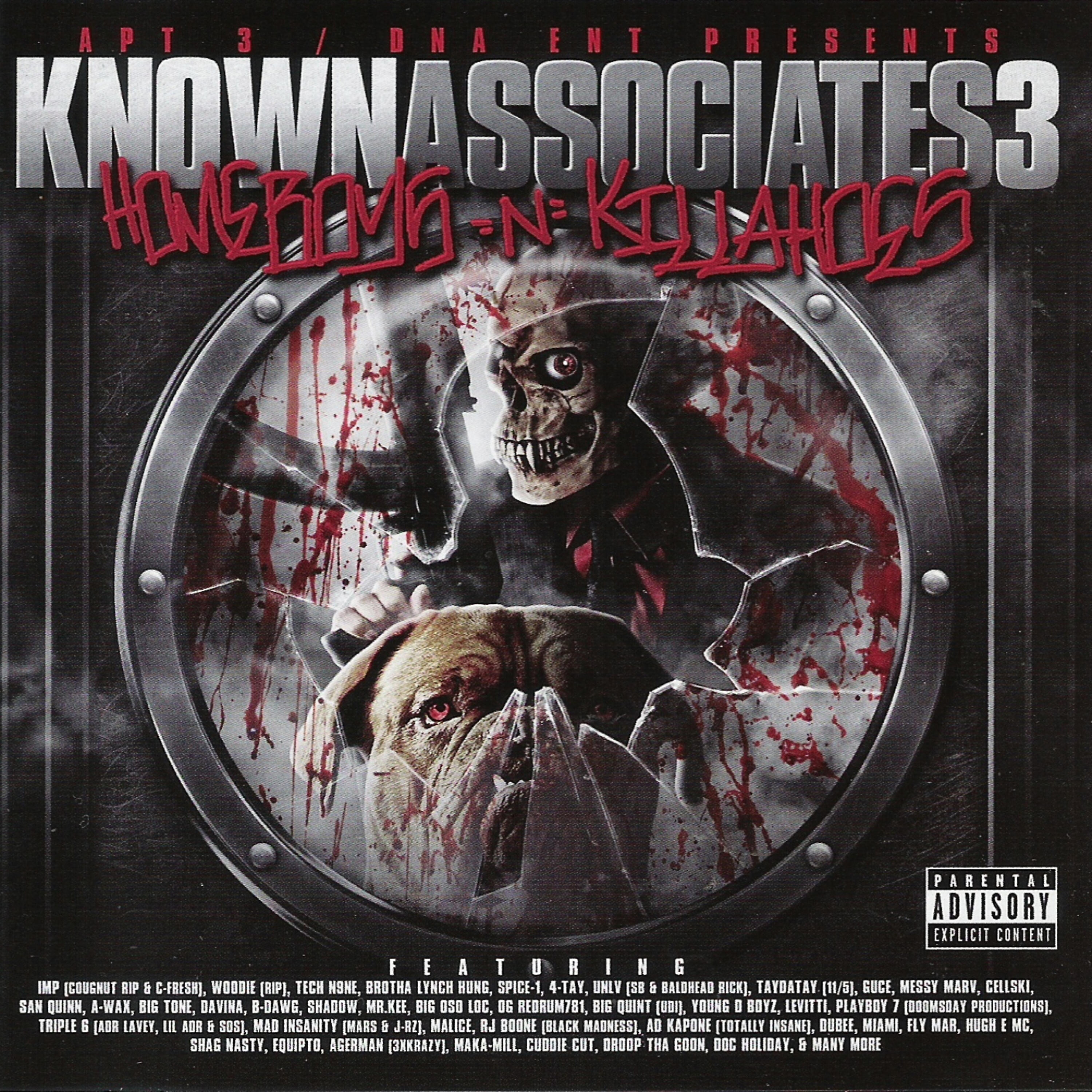 Релиз Known Associates, Vol. 3 Homeboys N Killahoes Part 2