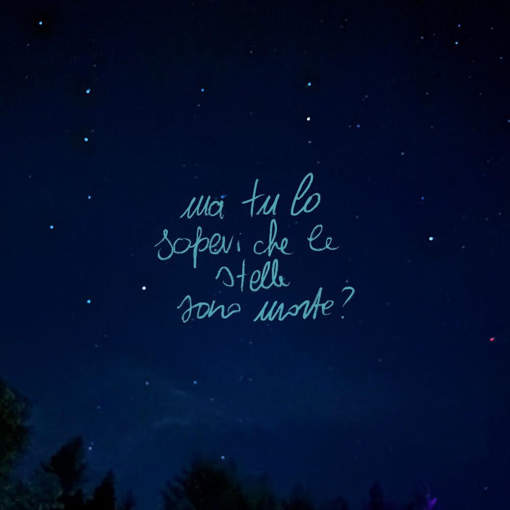 Релиз Ma tu lo sapevi che le stelle sono morte?