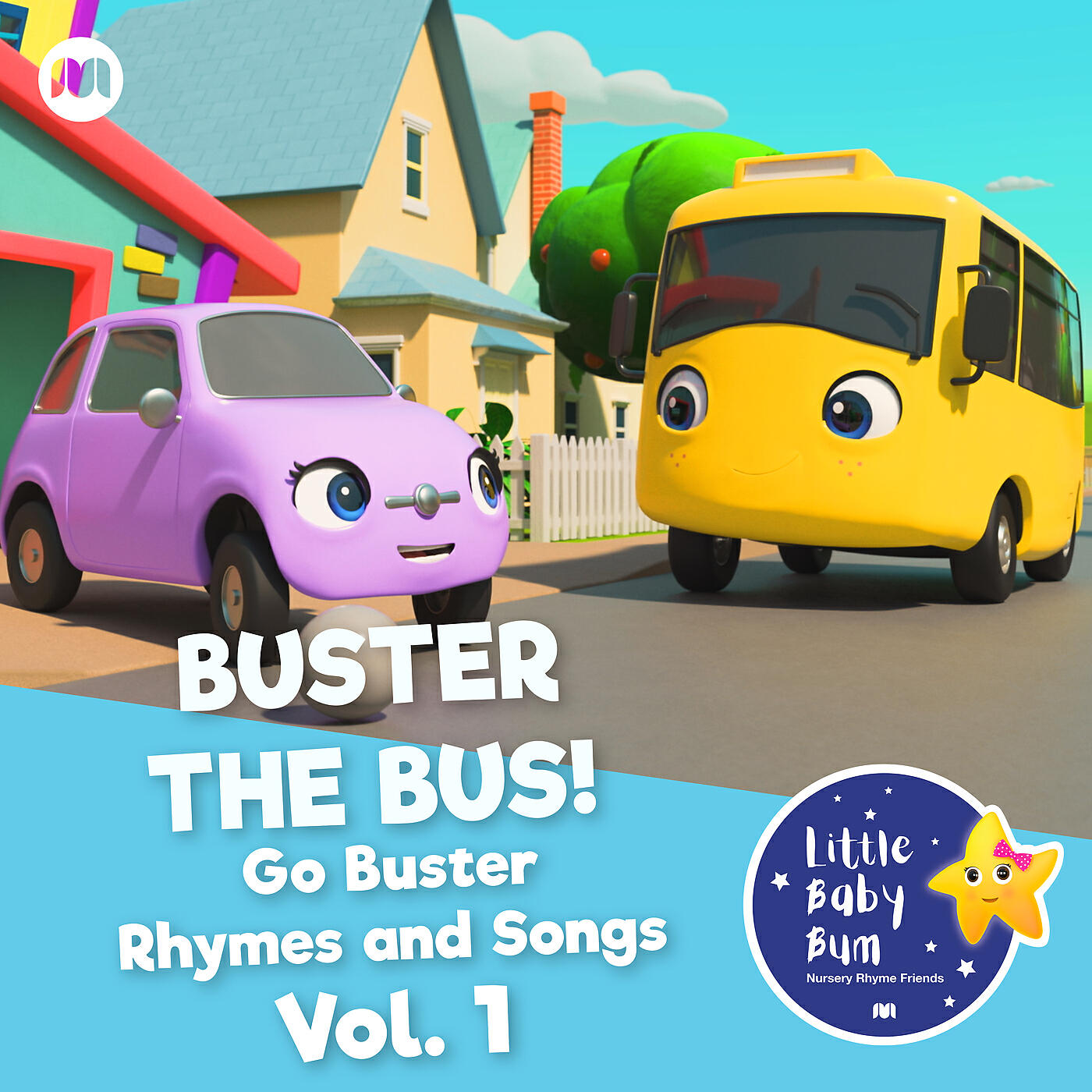 Постер альбома Buster the Bus! Go Buster Rhymes and Songs, Pt. 1