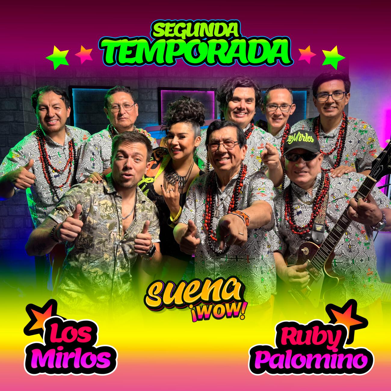 Релиз Suena WOW - Los Mirlos & Ruby Palomino