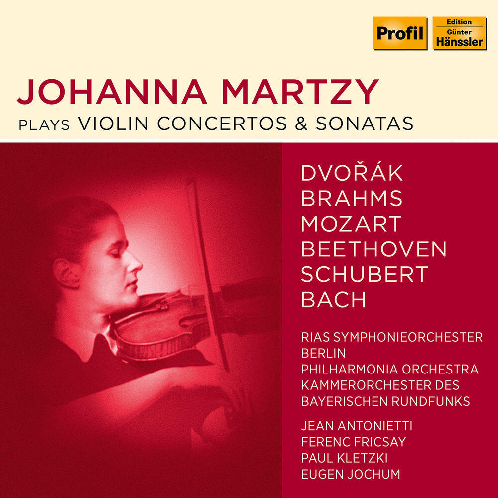 Релиз Johanna Martzy Plays Violin Concertos & Sonatas