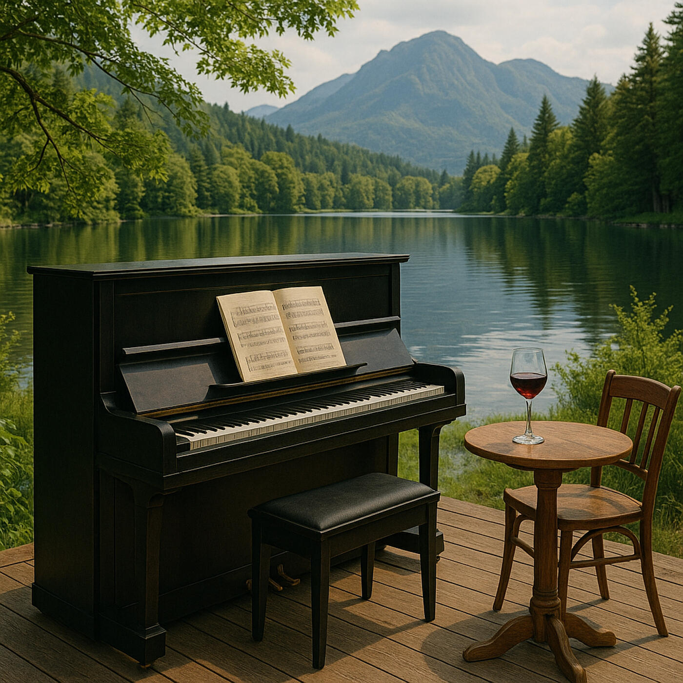 Релиз Sunset by the Lake Melody