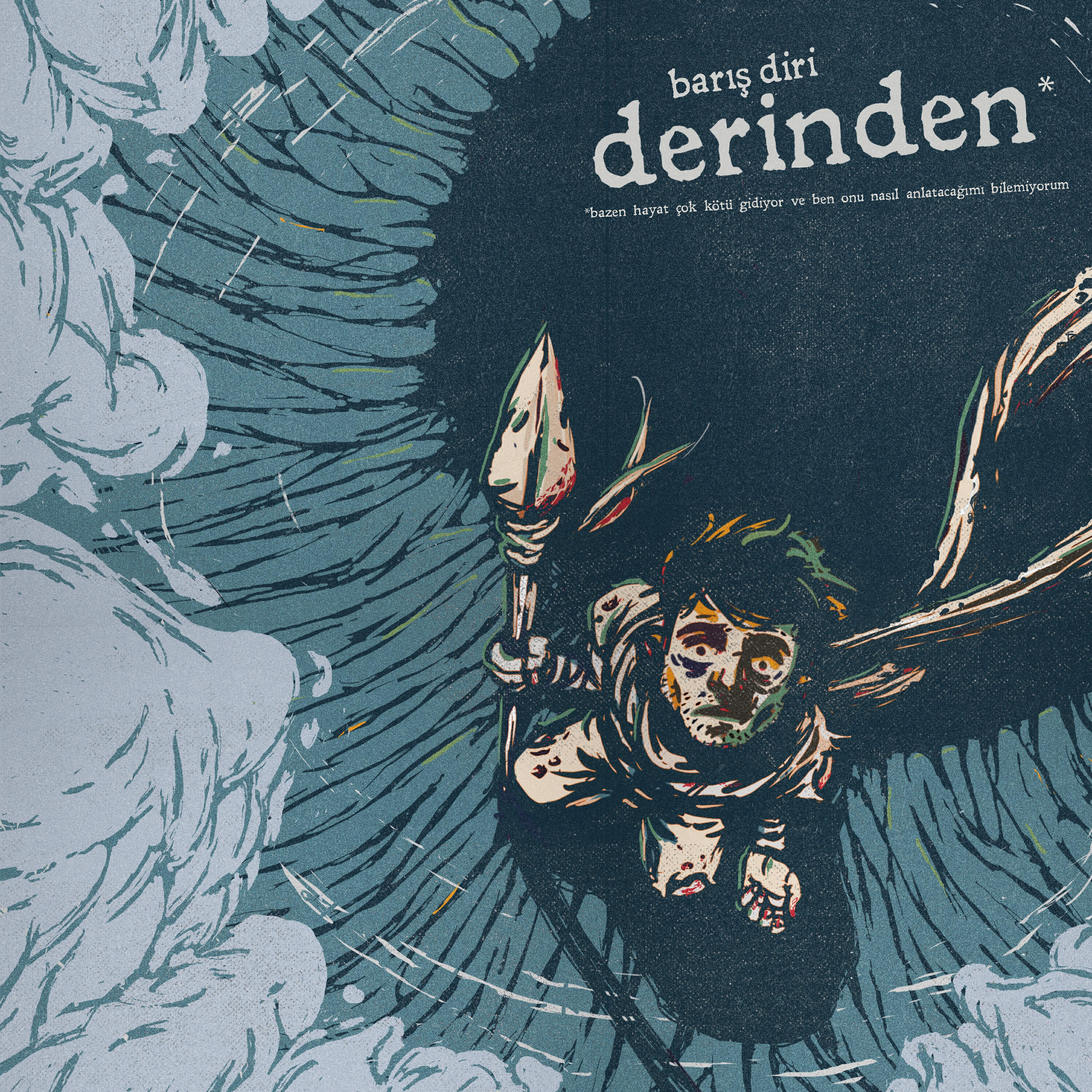 Релиз Derinden / bazen hayat çok kötü gidiyor ve ben onu nasıl anlatacağımı bilemiyorum
