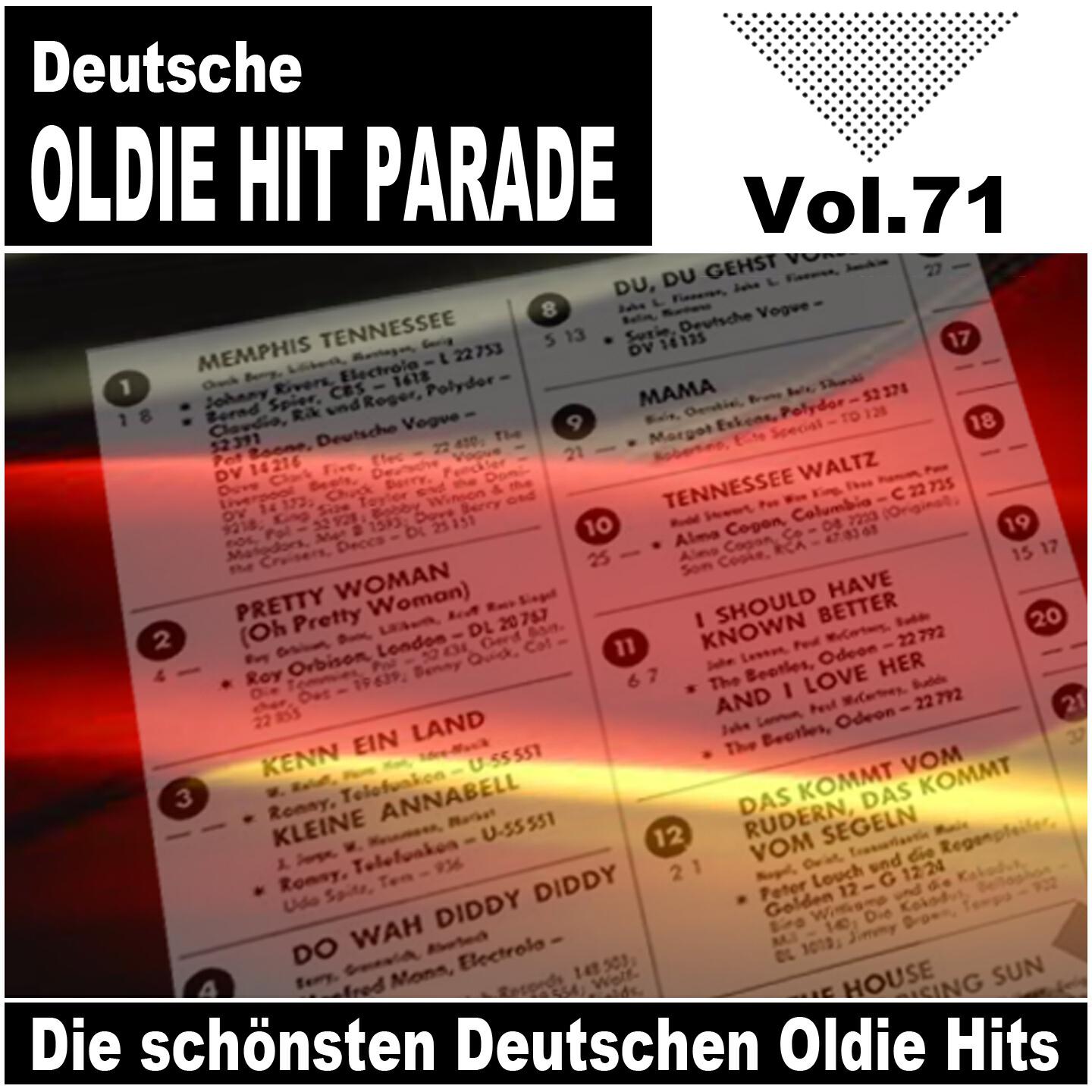 Релиз Deutsche Oldie Hit Parade - Die schönsten Deutschen Oldie Hits, Vol. 71