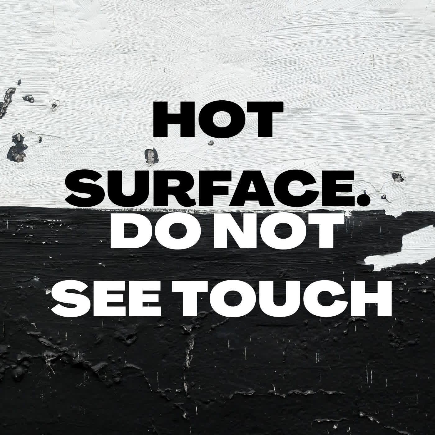 Релиз Hot surface.Do not see touch