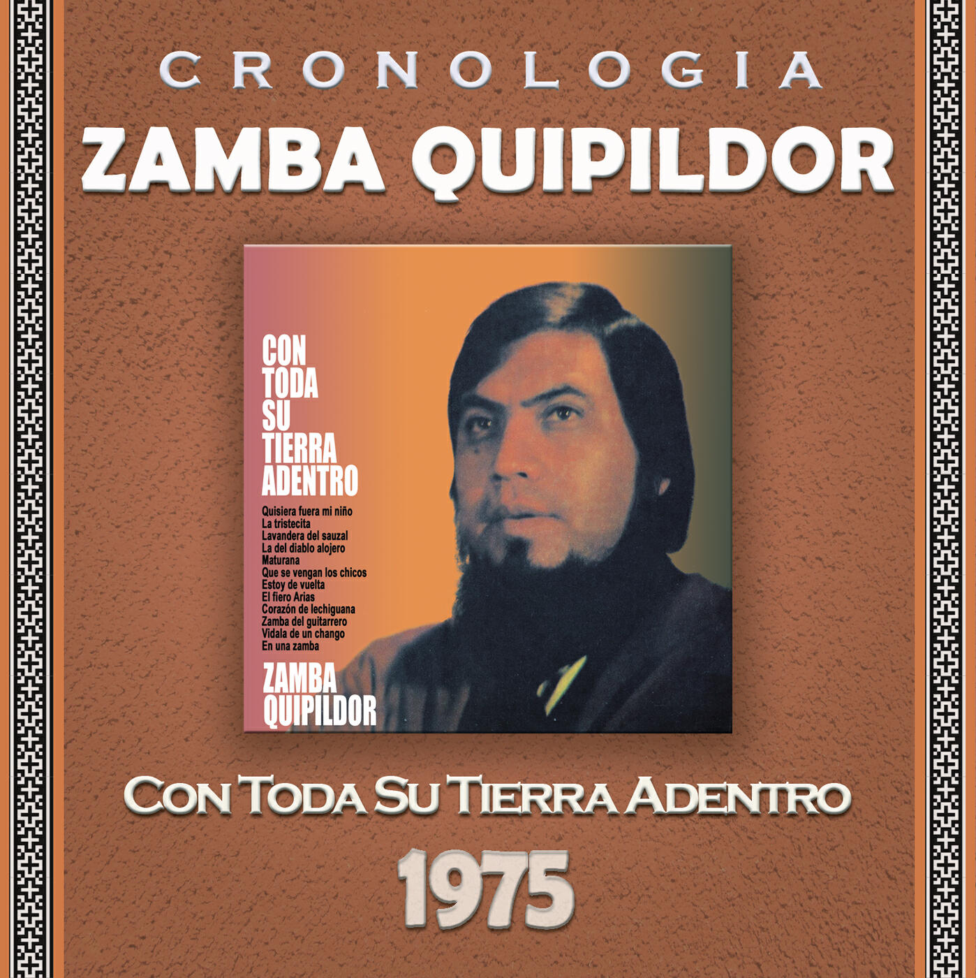 Релиз Zamba Quipildor Cronología - Con Toda Su Tierra Adentro (1975)