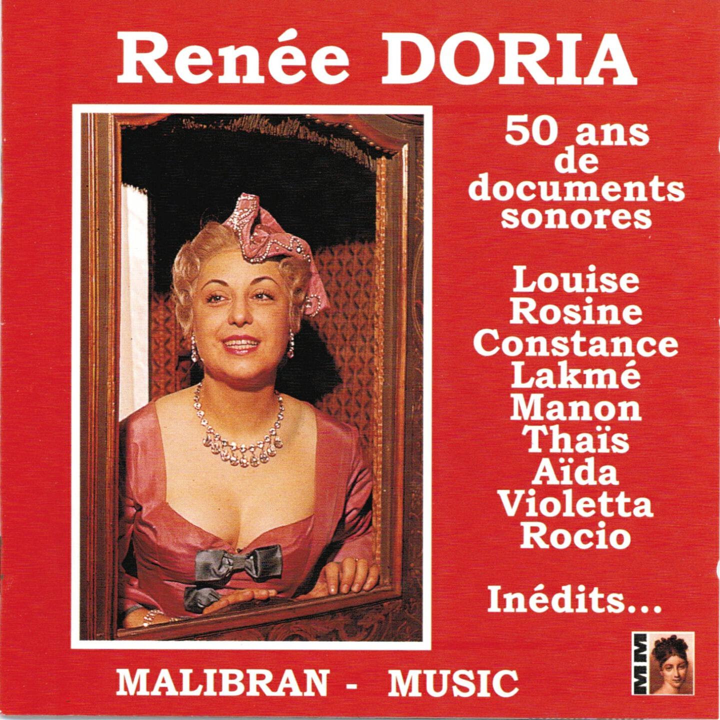 Релиз Renée Doria - 50 ans de documents sonores