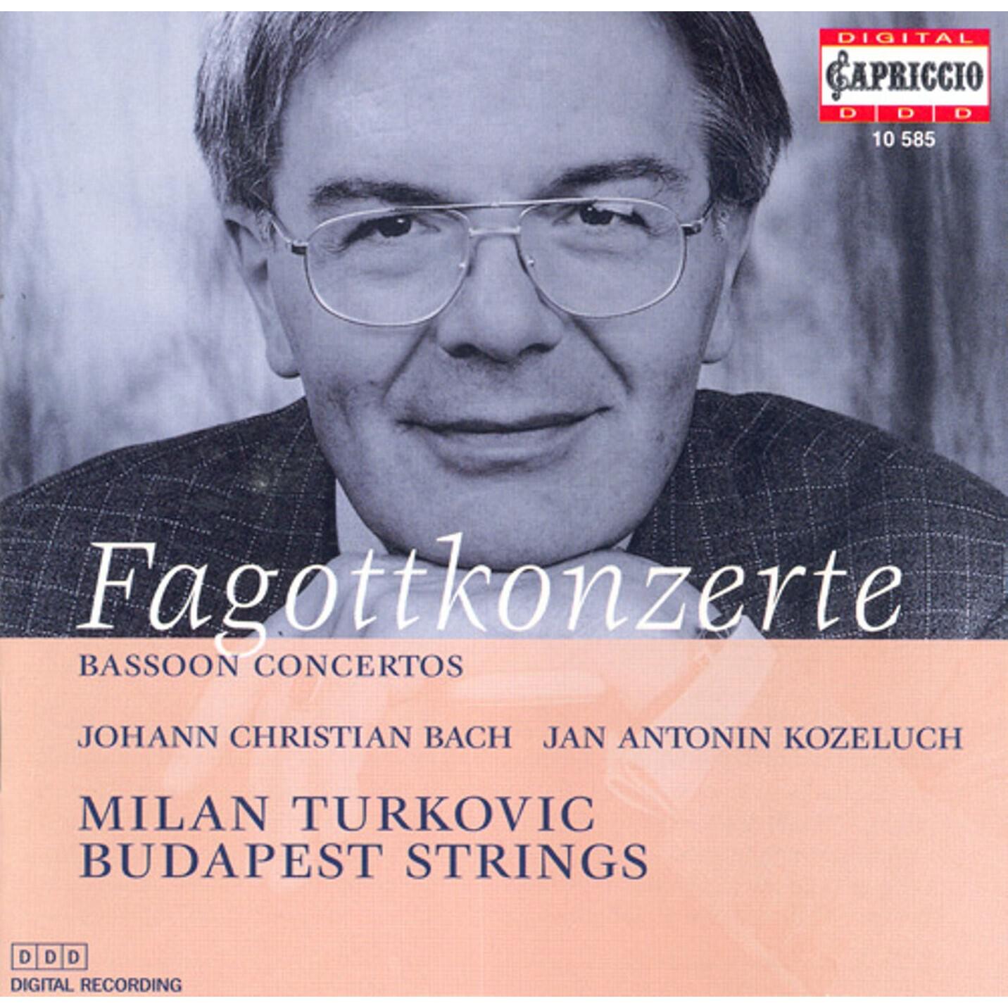 Релиз Bassoon Concertos - Bach, J.C. / Kozeluch, J.A.