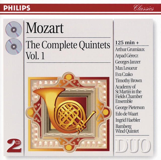 Релиз Mozart: The Complete Quintets, Vol. 1