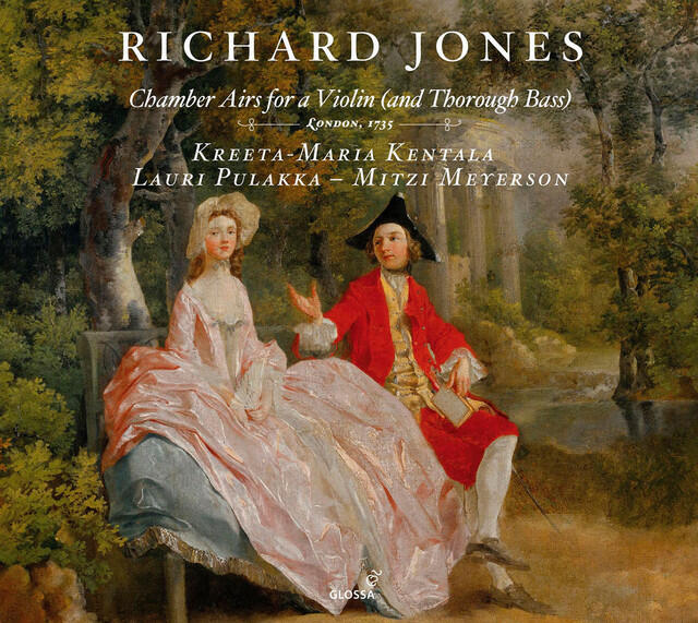 Релиз Jones: Chamber Airs for a Violin (and Thorough Bass)
