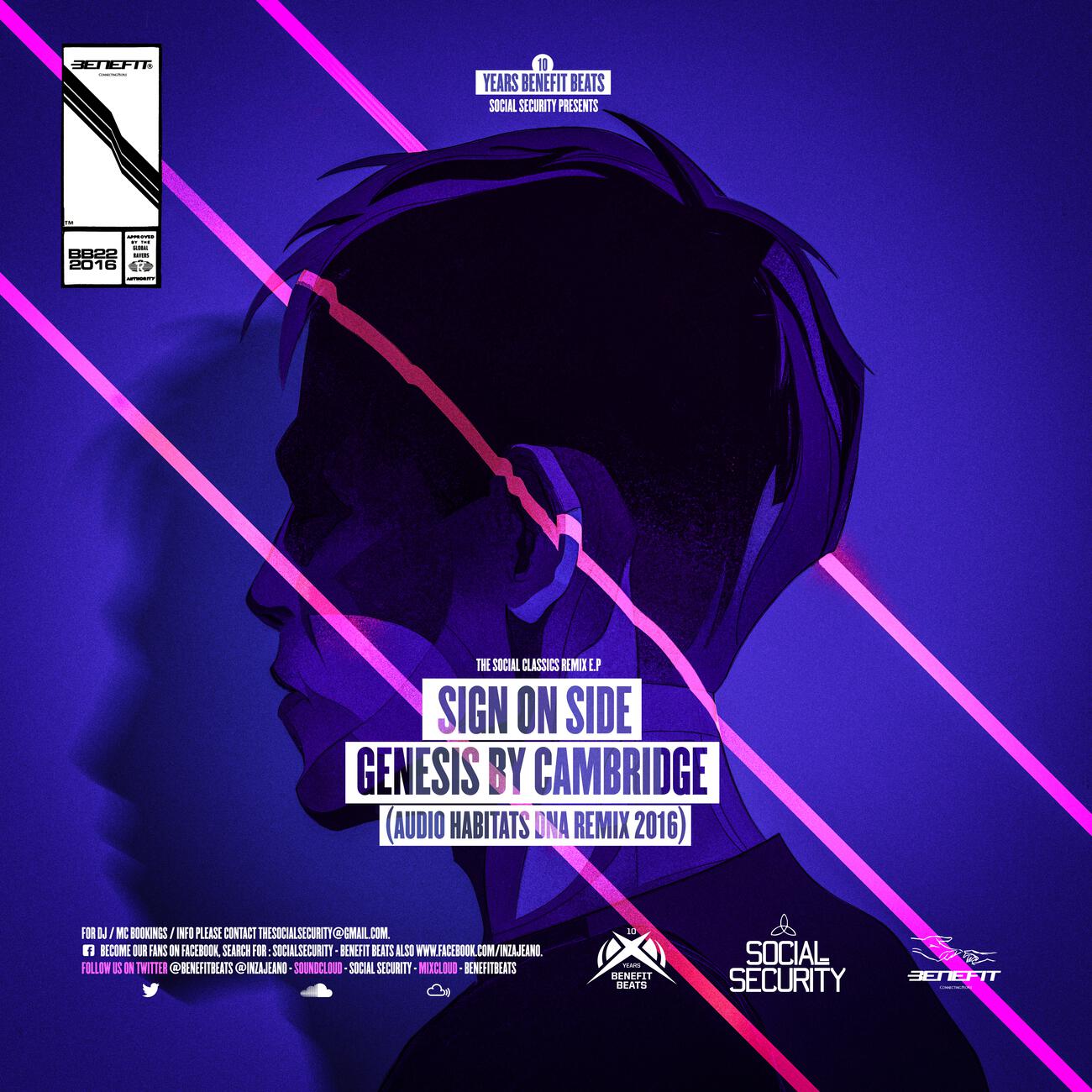 Релиз Social Security Presents The Social Classics Remix - Genesis (Audio Habitats DNA Remix 2016)