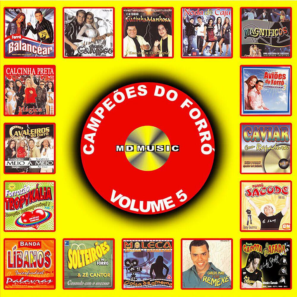 Релиз Campeões do Forró, Vol. 05