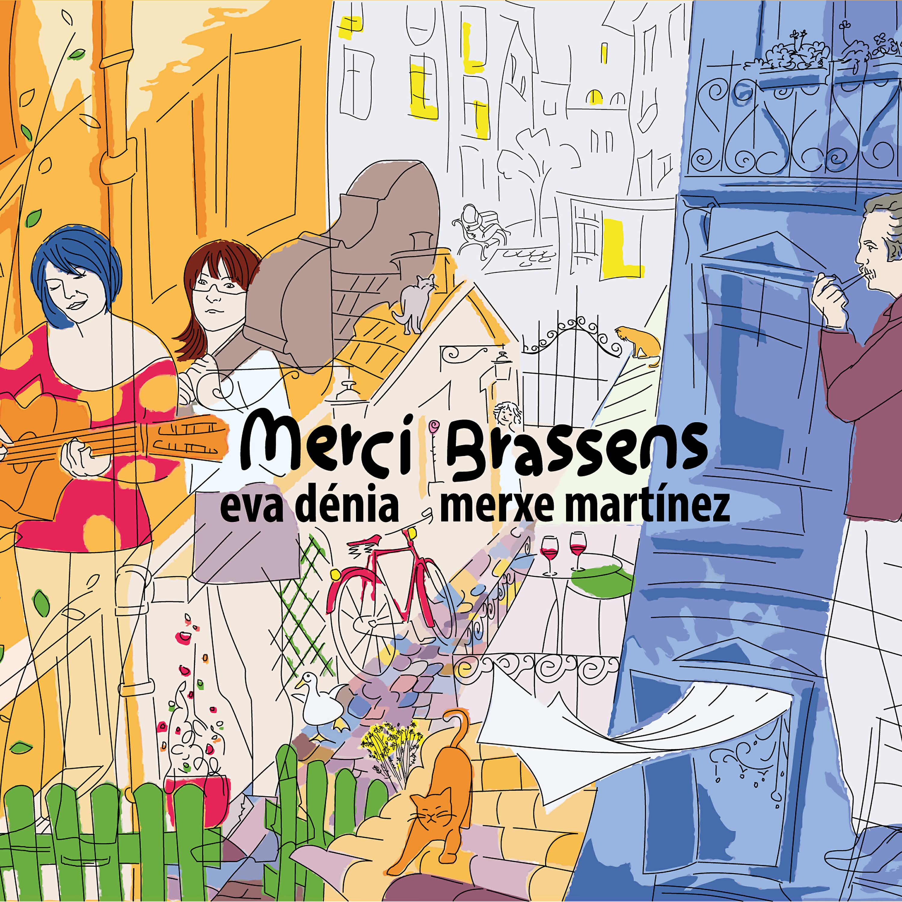 Релиз Merci Brassens
