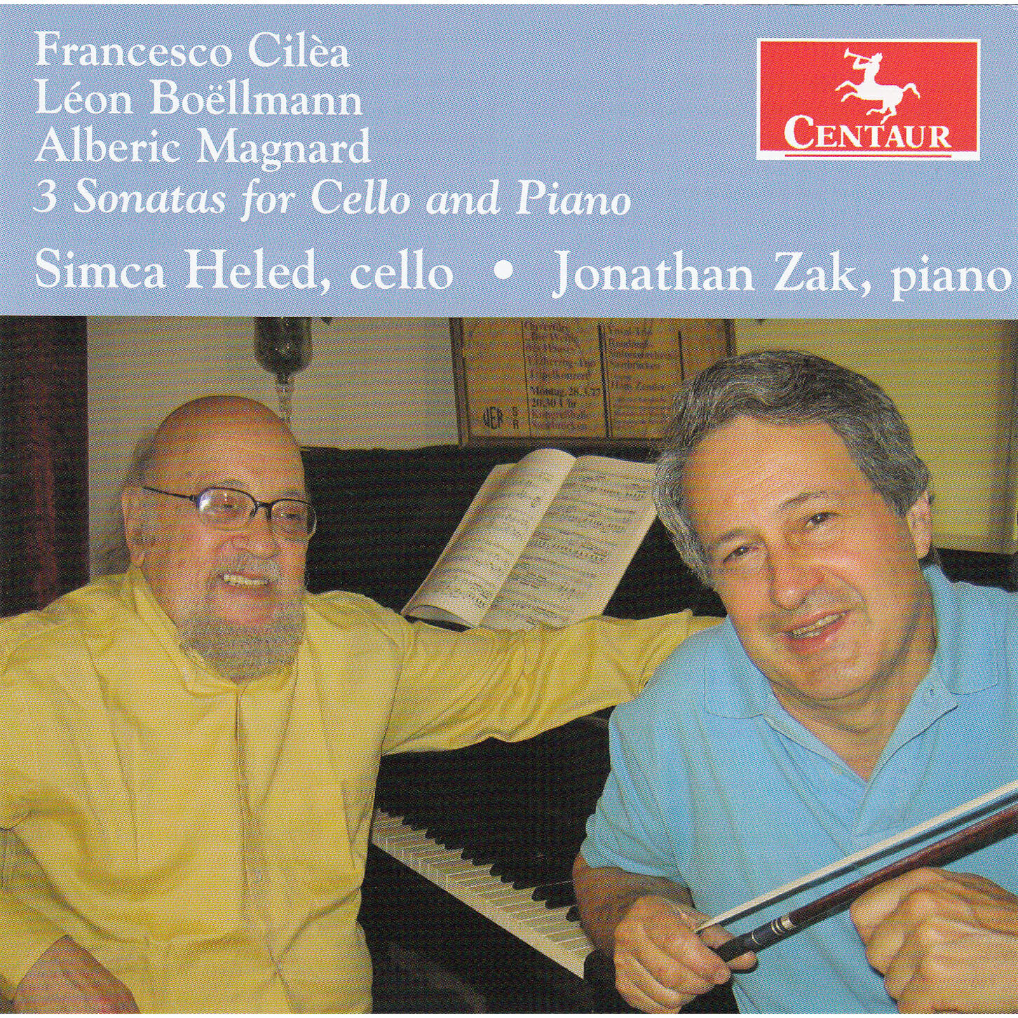 Релиз 3 Sonatas for Cello & Piano