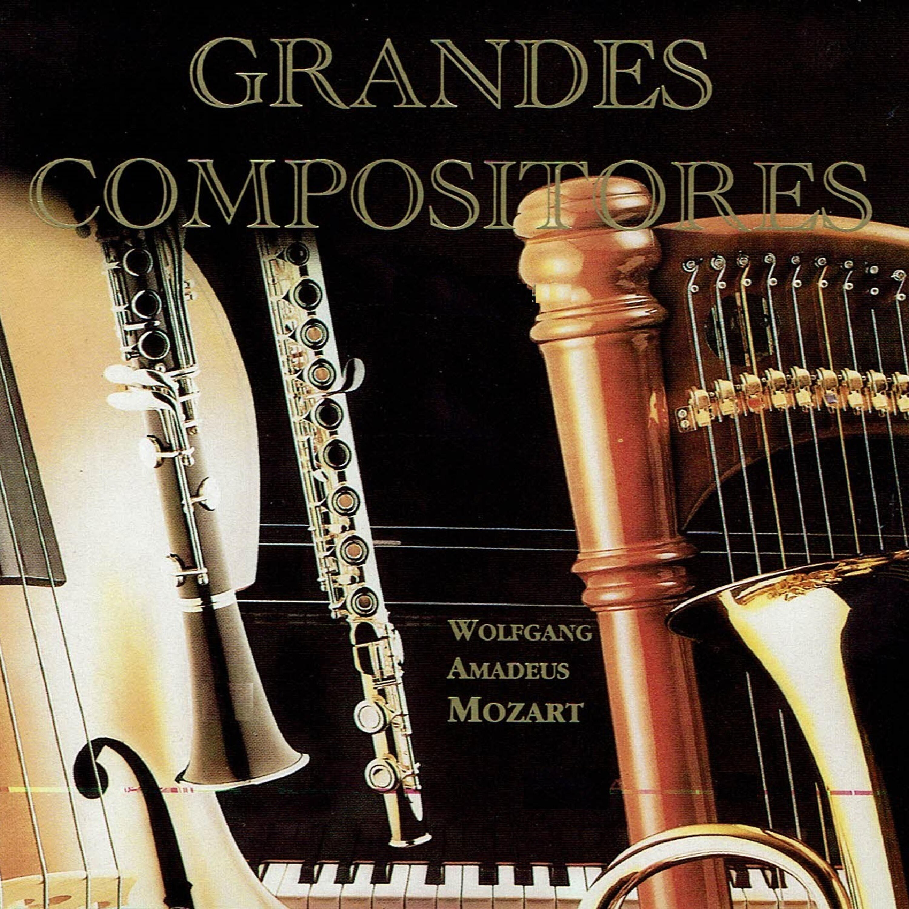 Постер альбома Wolfgang Amadeus Mozart, Grandes Compositores