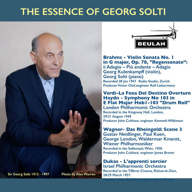 Постер альбома The Essence of Georg Solti