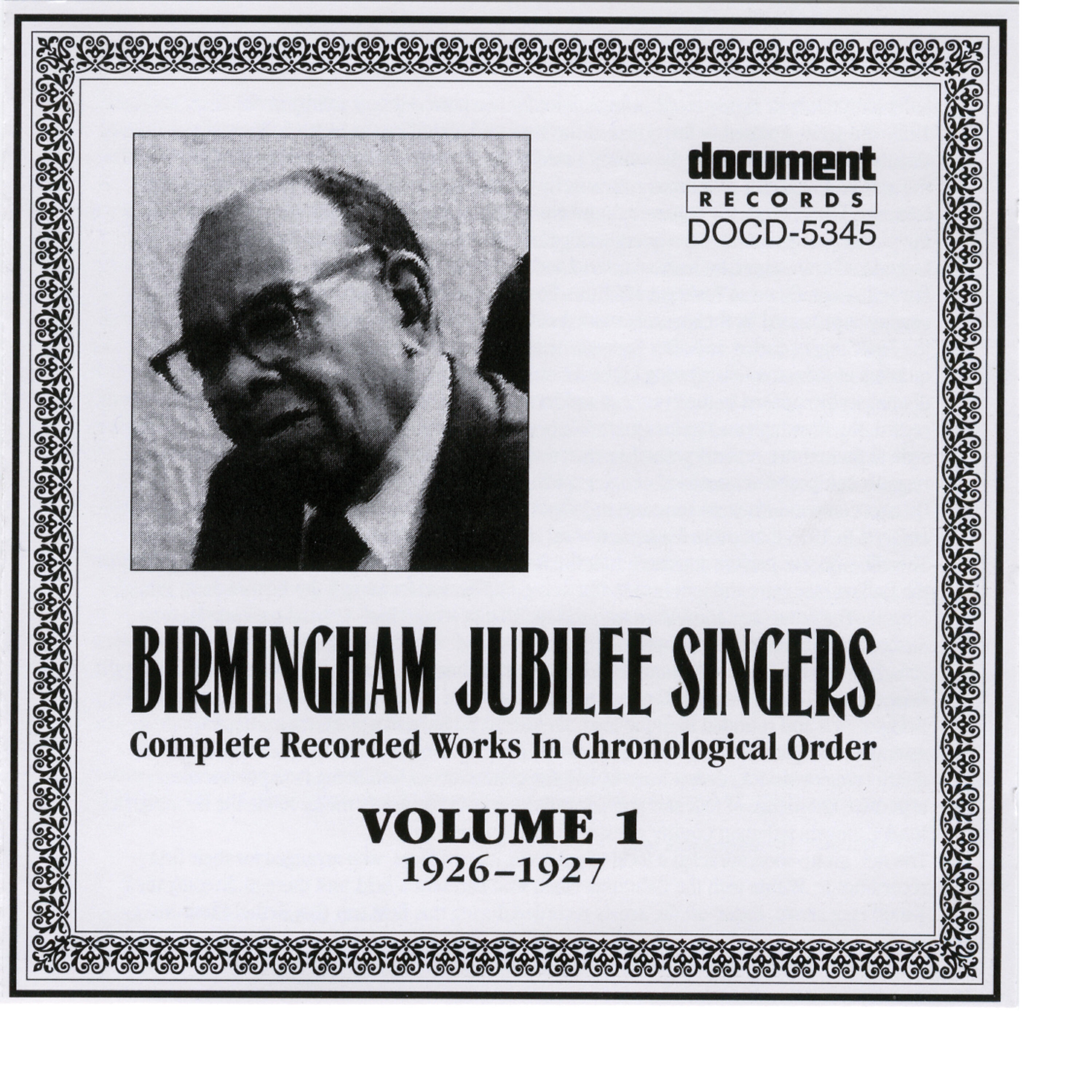 Релиз Birmingham Jubilee Singers Vol. 1 (1926-1927)