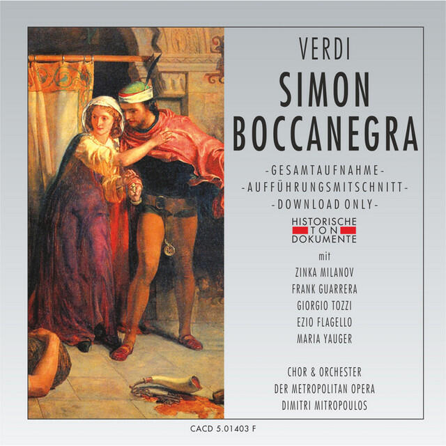 Релиз Giuseppe Verdi: Simon Boccanegra