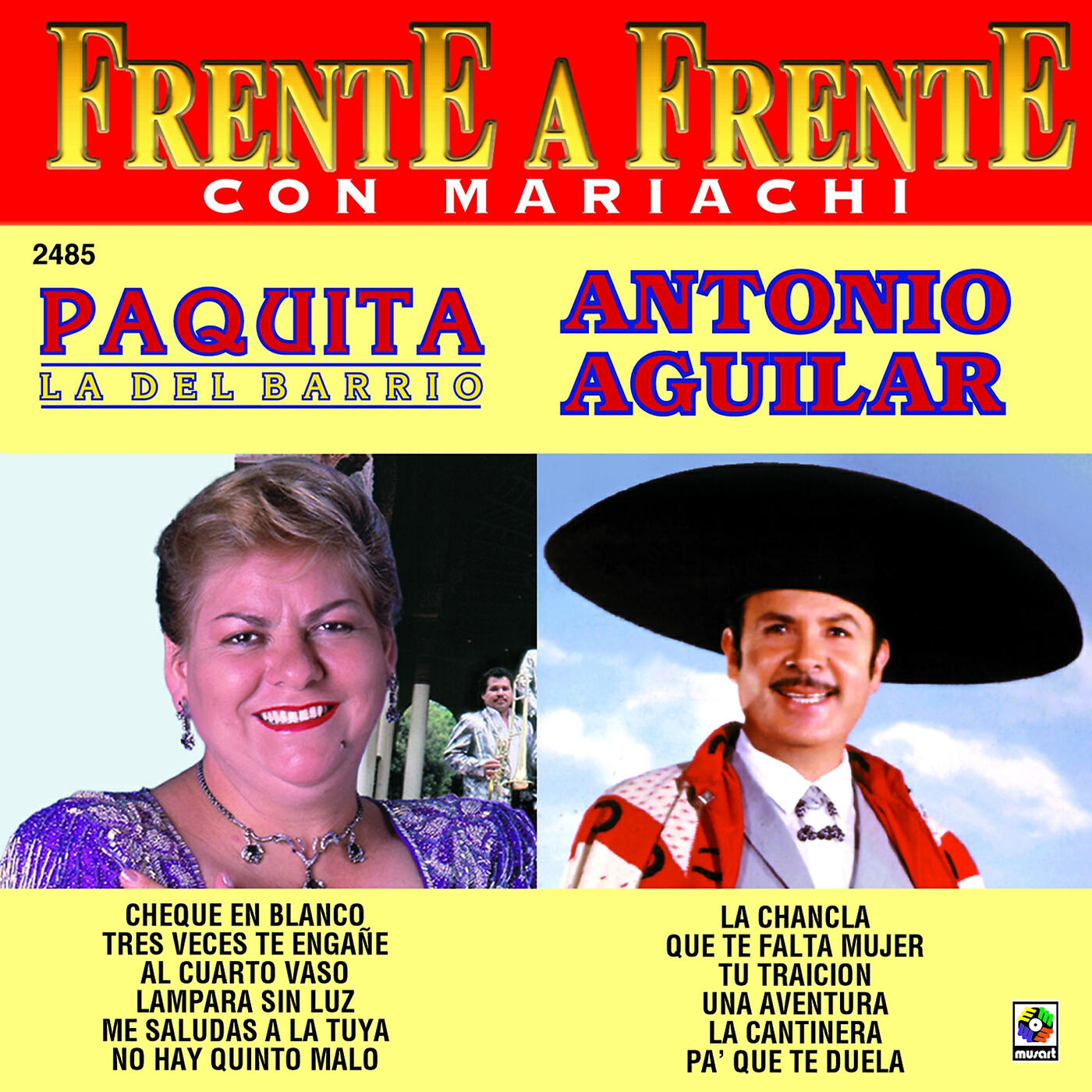 Релиз Frente A Frente: Con Mariachi