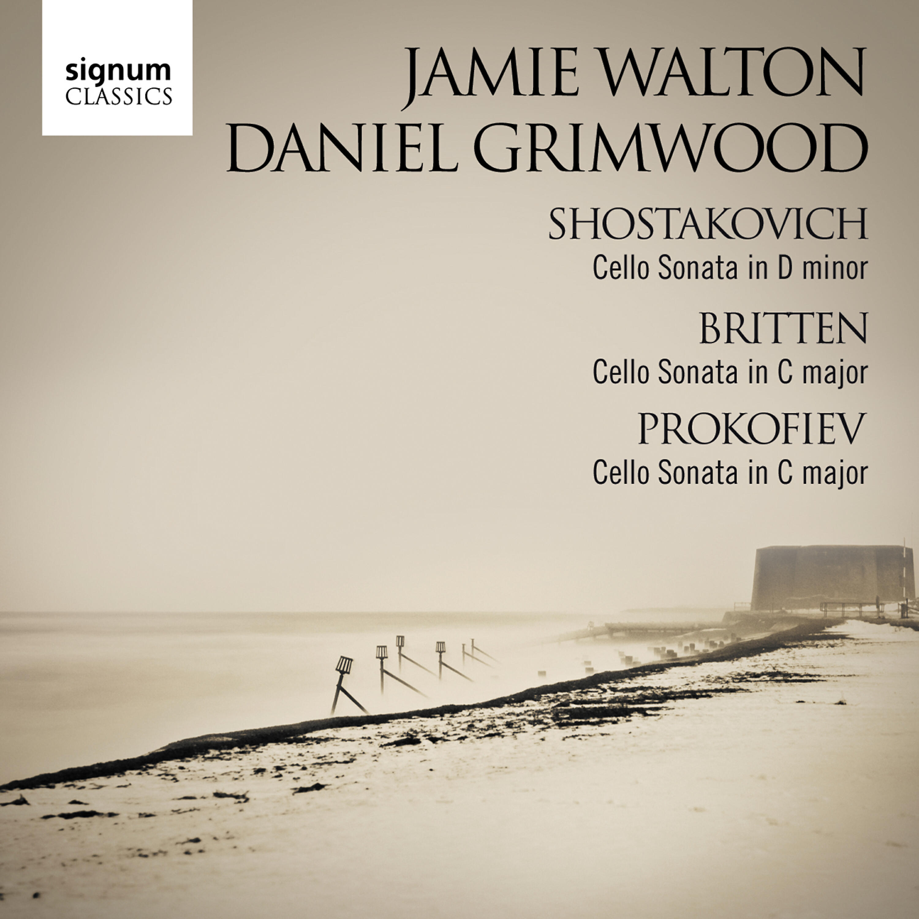 Релиз Shostakovich, Britten and Prokofiev Cello Sonatas
