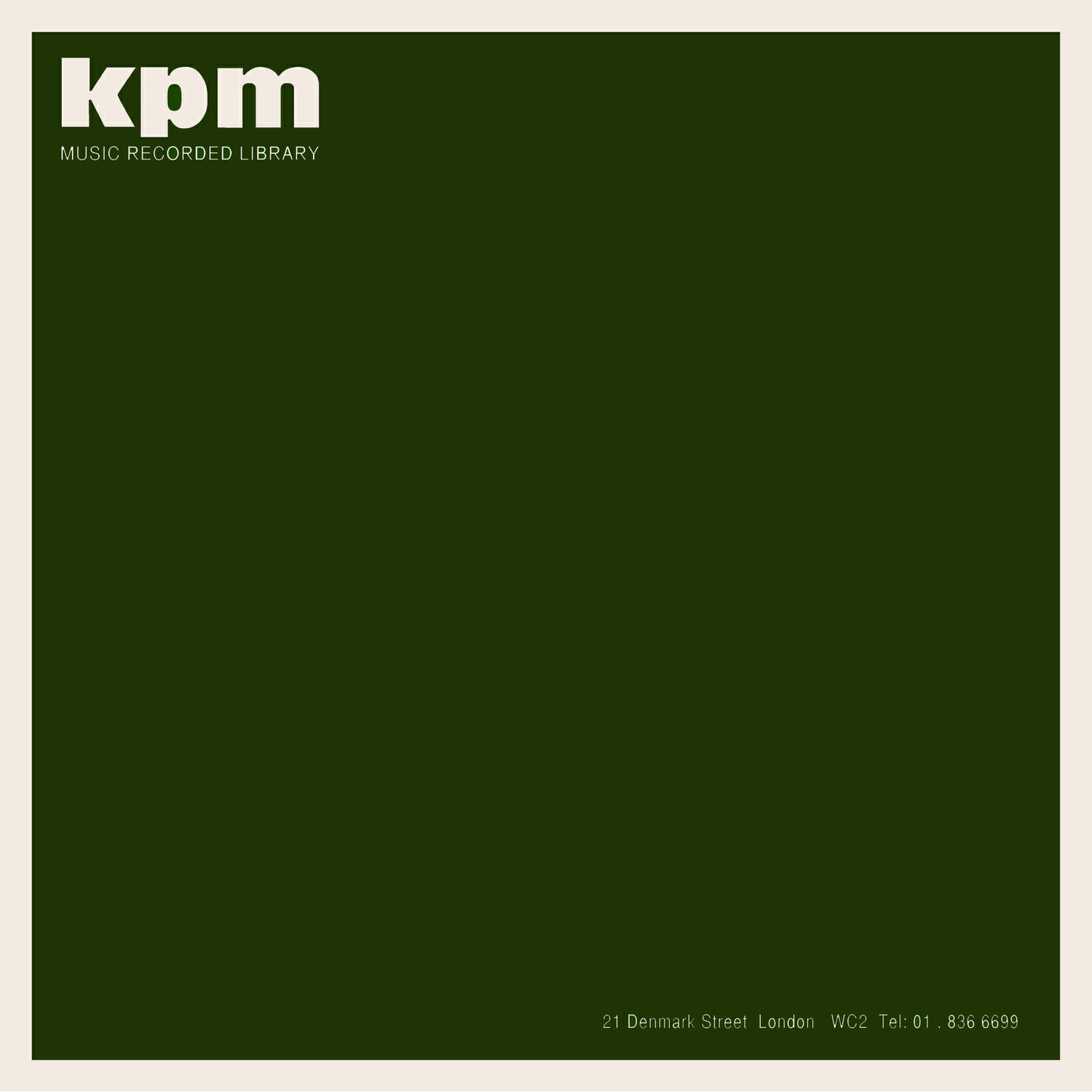 Релиз Kpm 1000 Series: Underscore