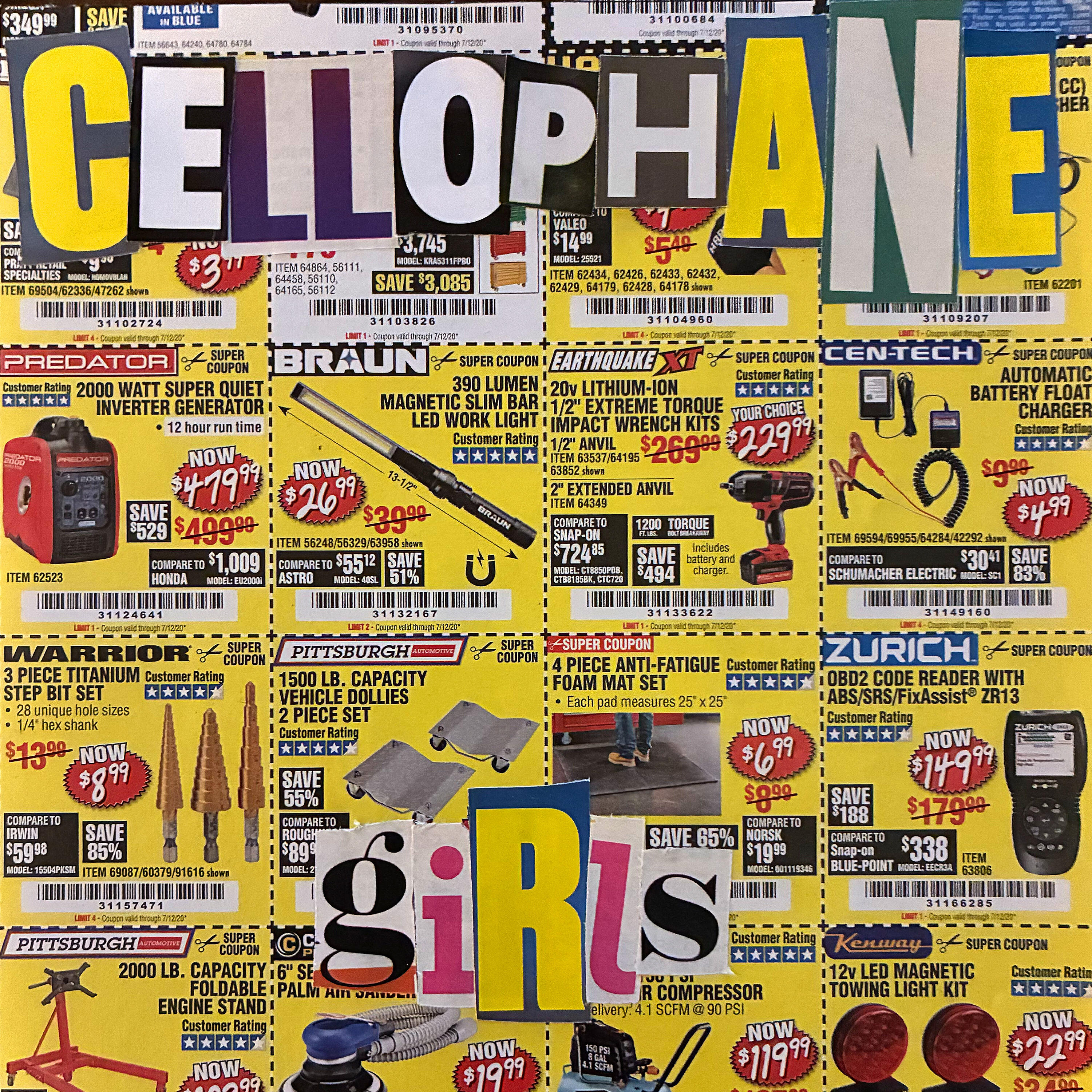 Релиз Cellophane Girls
