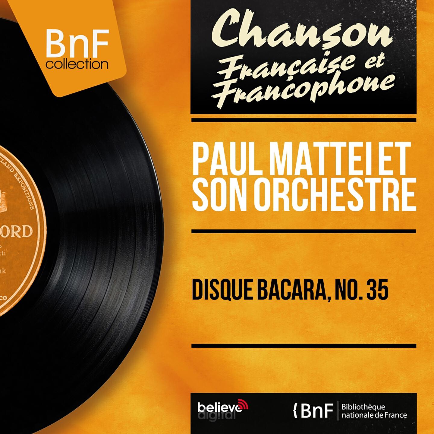 Релиз Disque bacara, no. 35 (Mono Version)