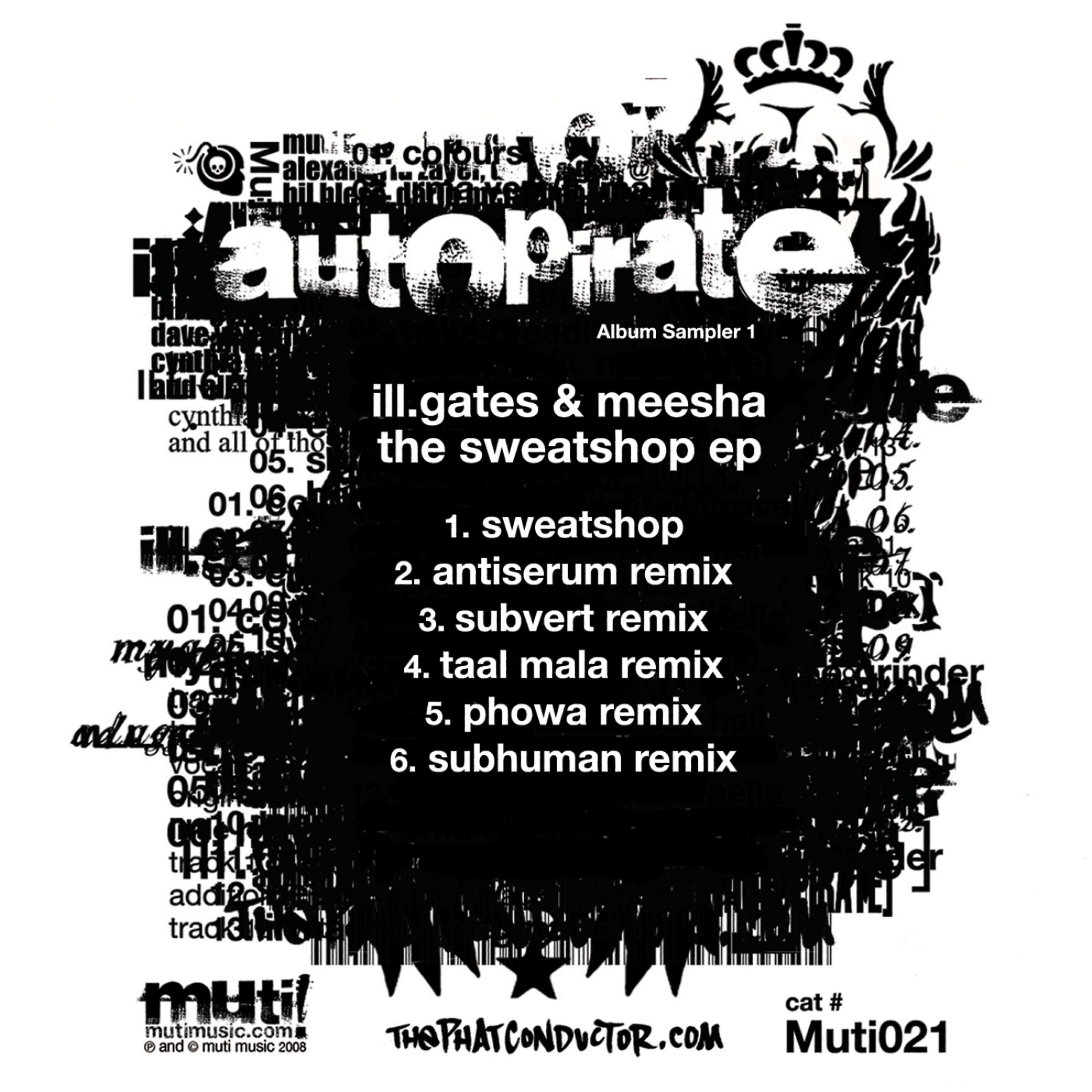 Скачать песню Phowa, I'll Gates, Meesha - Sweatshop (Phowa Remix) бесплатно в MP3 для Android и iOS