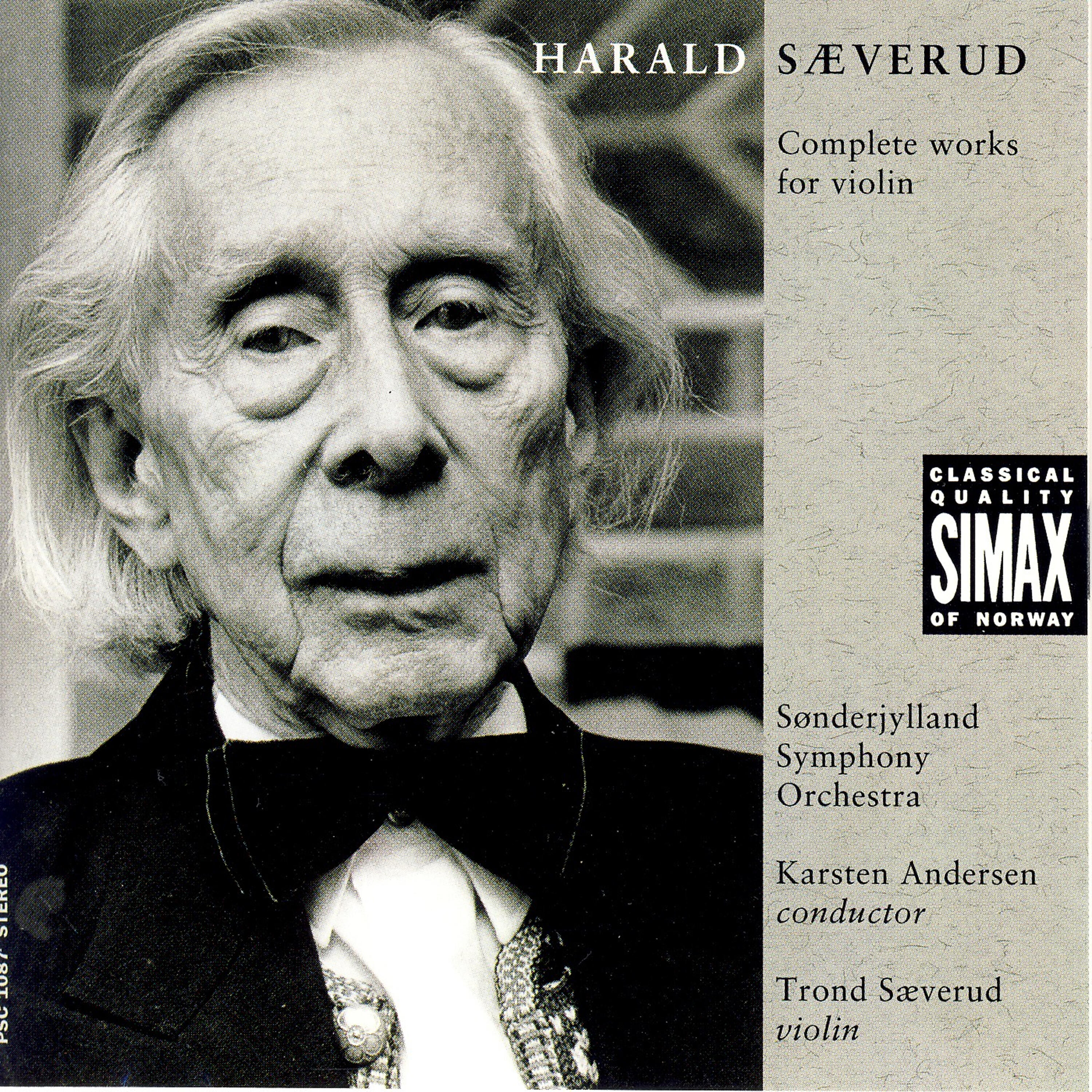 Релиз Harald Saeverud - Complete Works for Violin