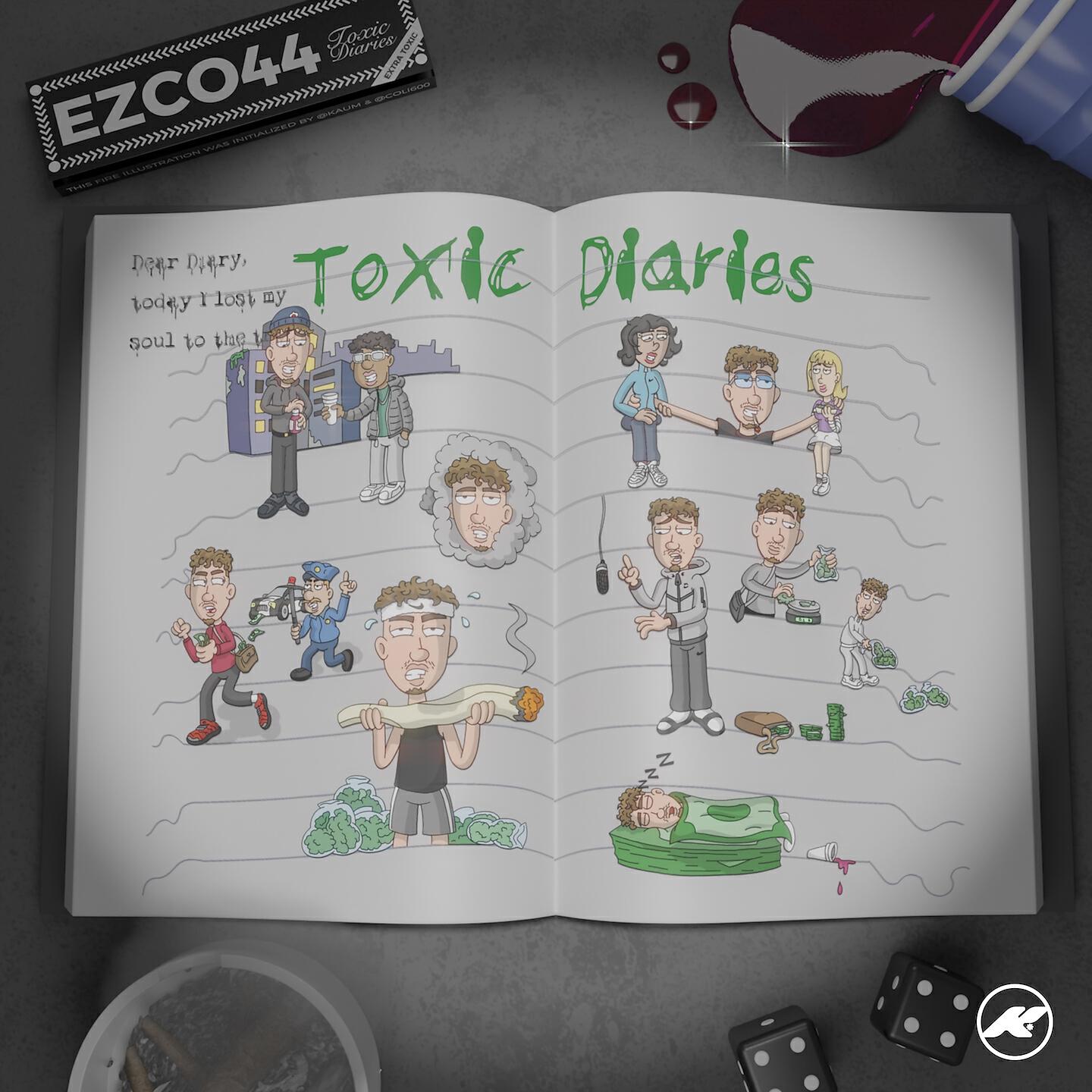 Релиз Toxic Diaries