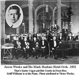 Anson Weeks & His Hotel Mark Hopkins Orchestra