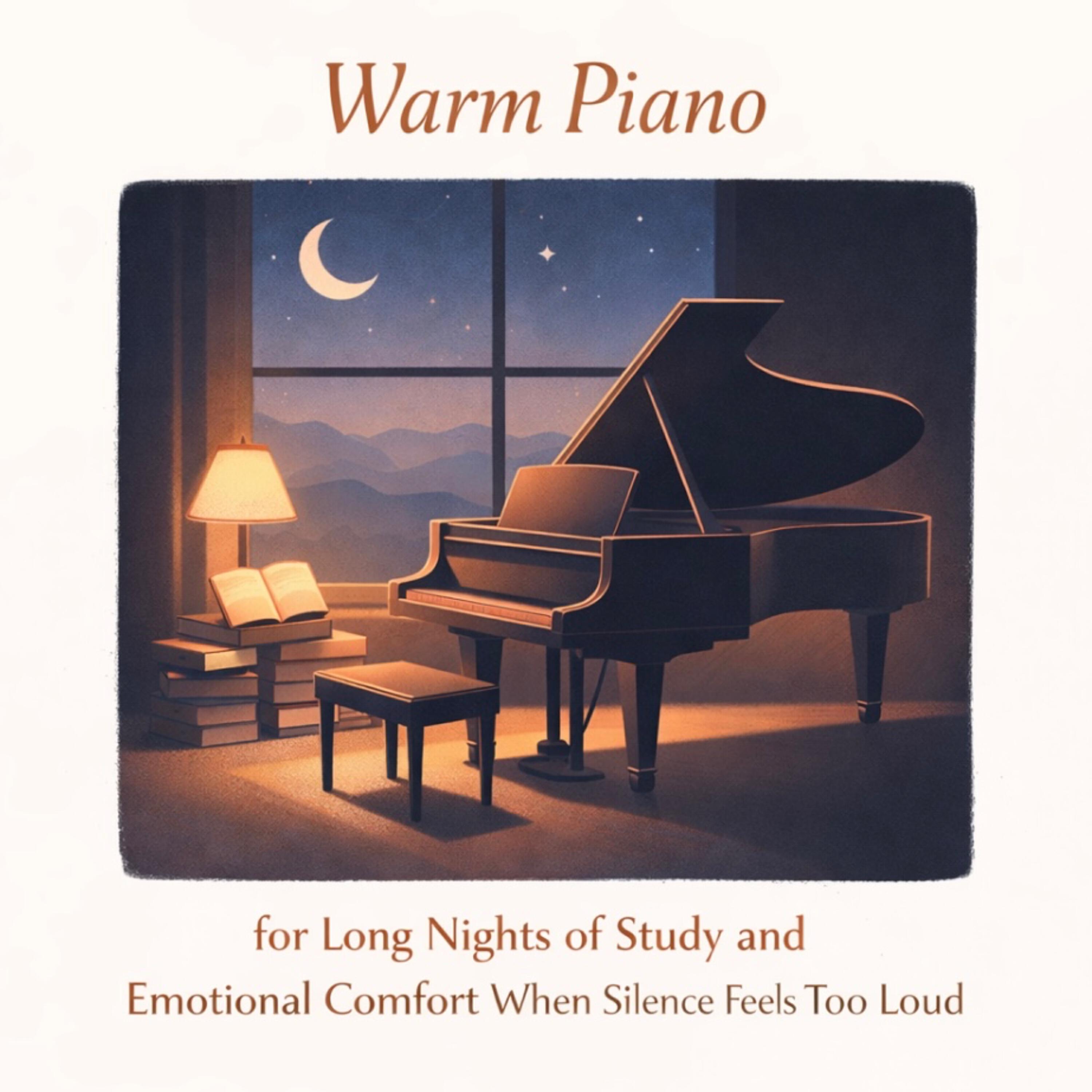 Релиз Warm Piano for Long Nights of Study and Emotional Comfort When Silence Feels Too Loud