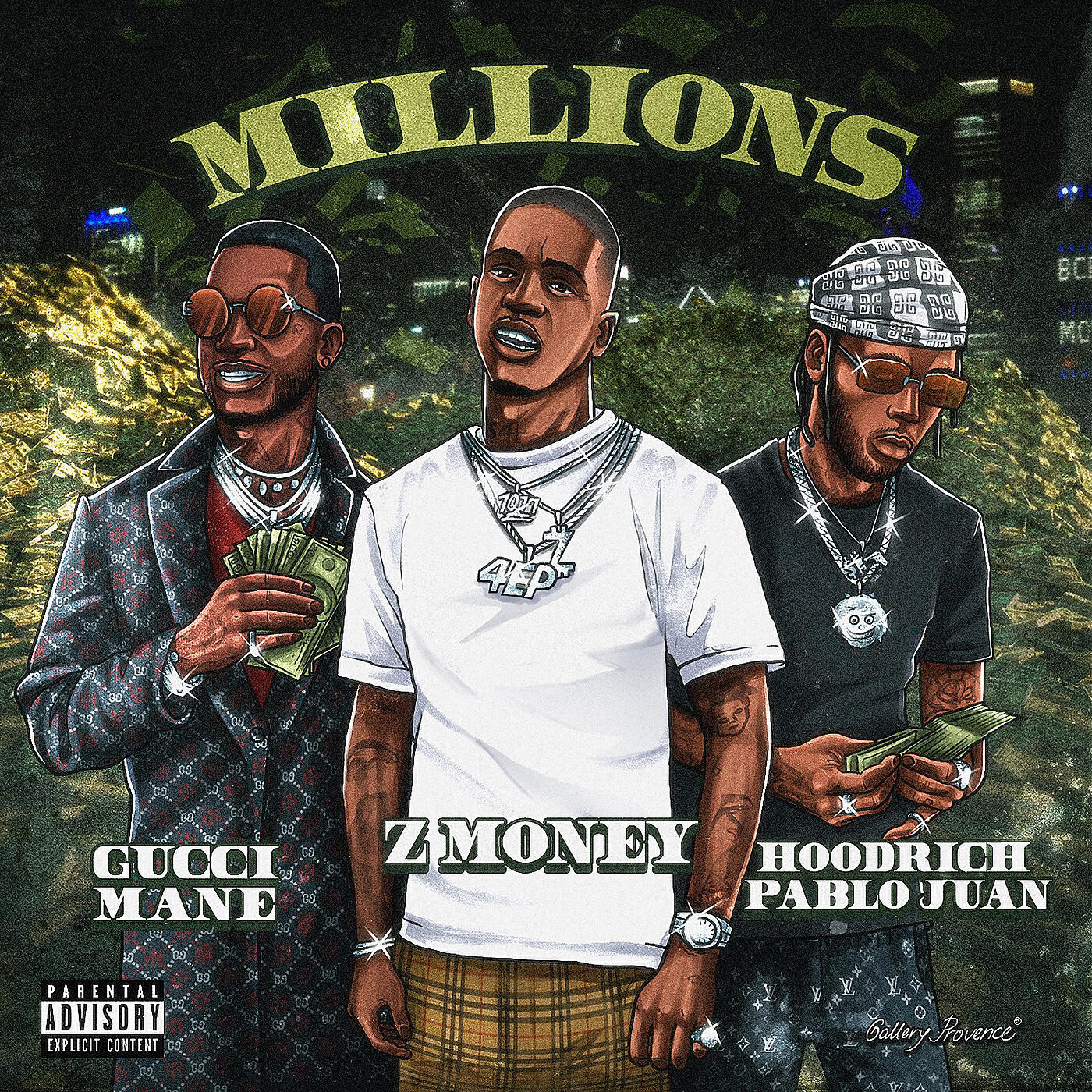 Z Money, Gucci Mane, HoodRich Pablo Juan - Millions